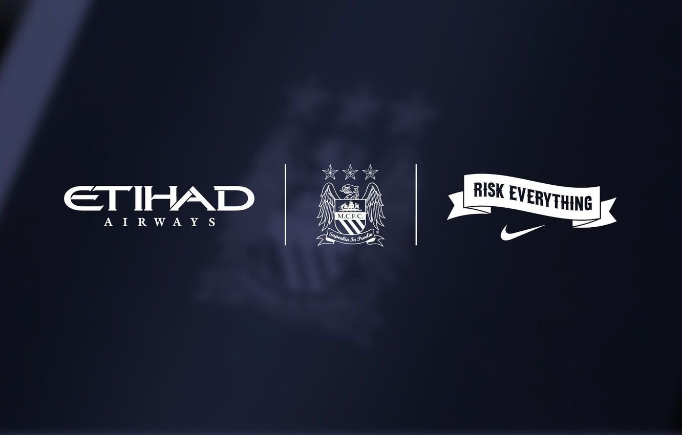 Logo Manchester City FC, 2560x1600 2K, Desktop