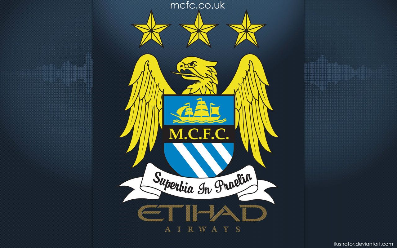 Logo Manchester City FC, 1920x1080 Full HD, PC Desktop