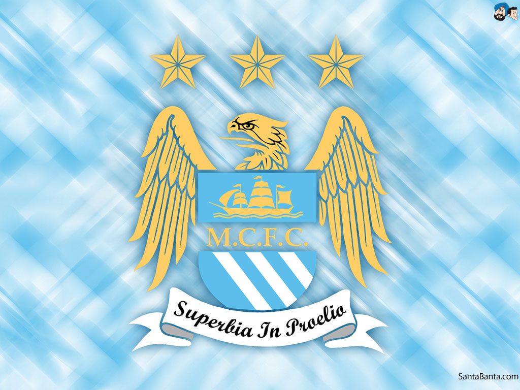 Logo Manchester City FC, 1280x800 720p, PC