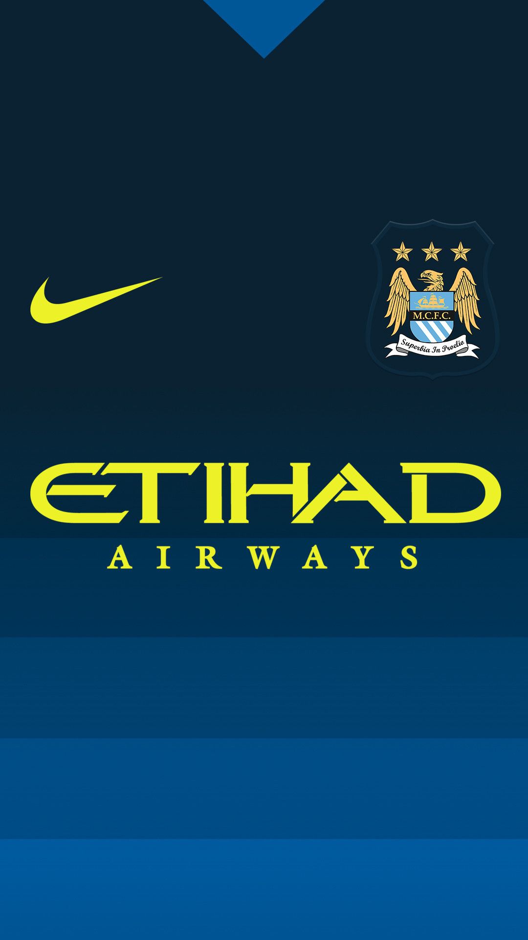 Maglia Manchester City blu, 1080x1920 Verticale, Mobile