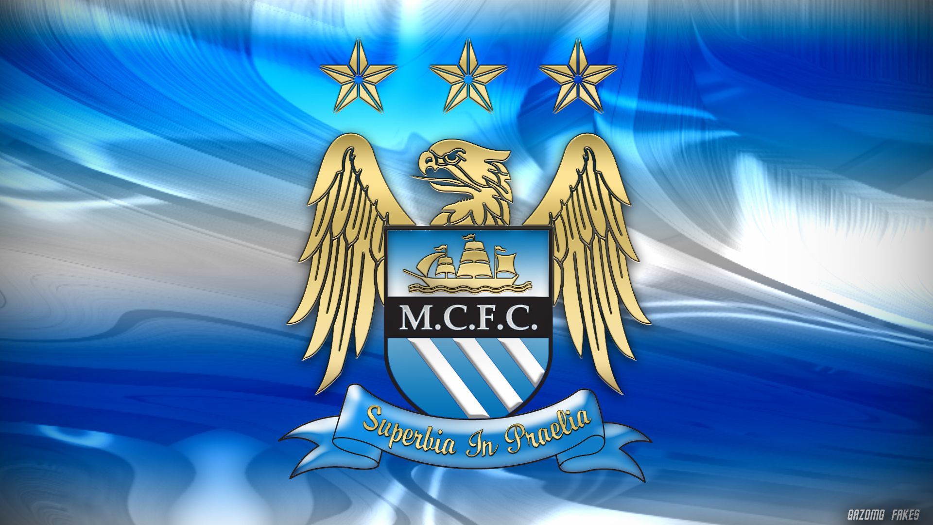 Logo Manchester City FC stemma, 1920x1080 Full HD, PC