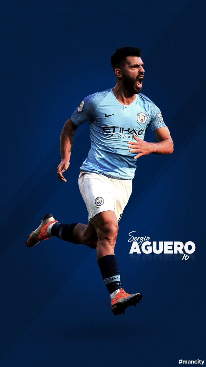 Sergio Aguero Manchester City, 675x1200 Verticale, POCO