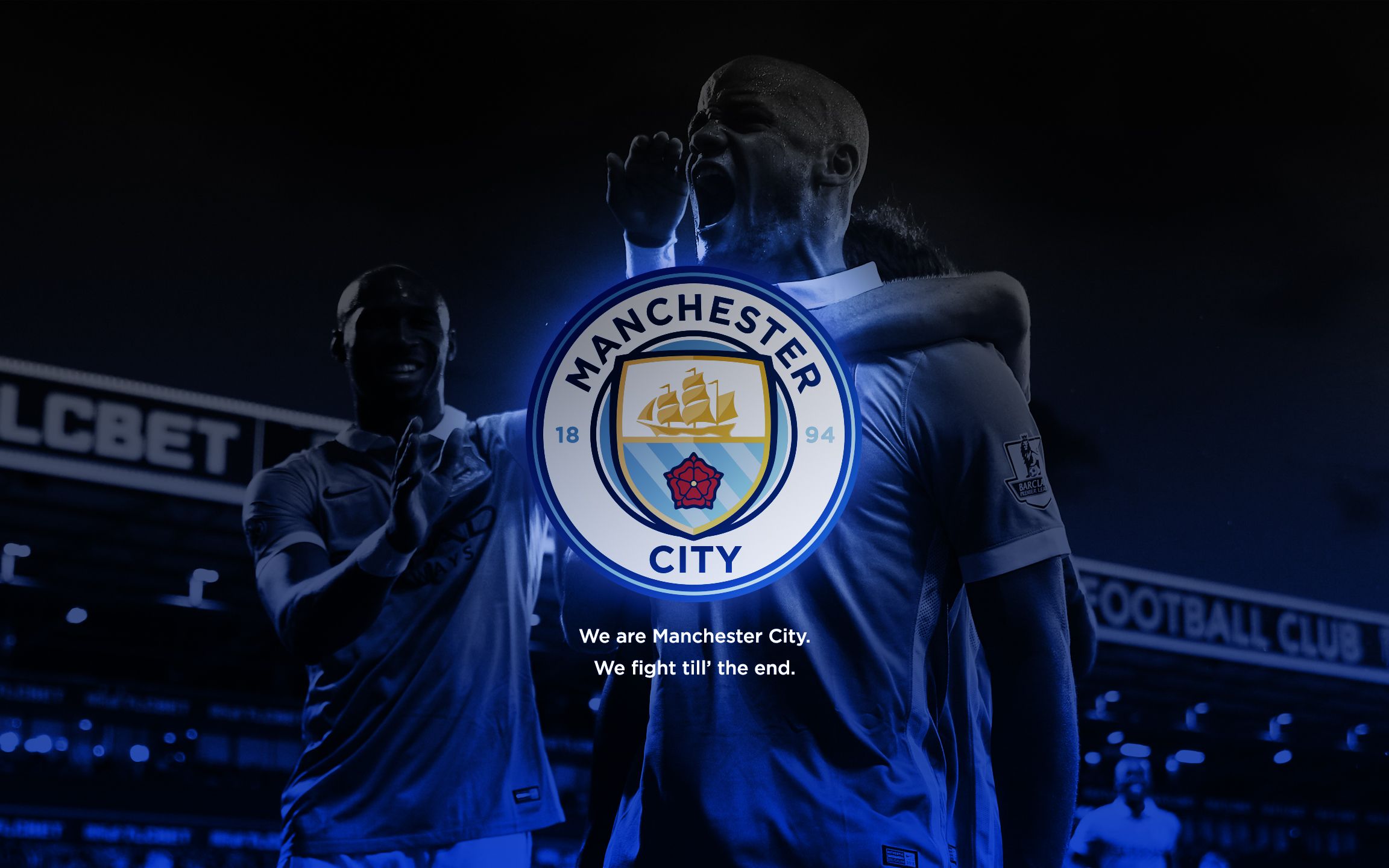 Logo Manchester City giocatori, 2304x1440 alta risoluzione, Laptop