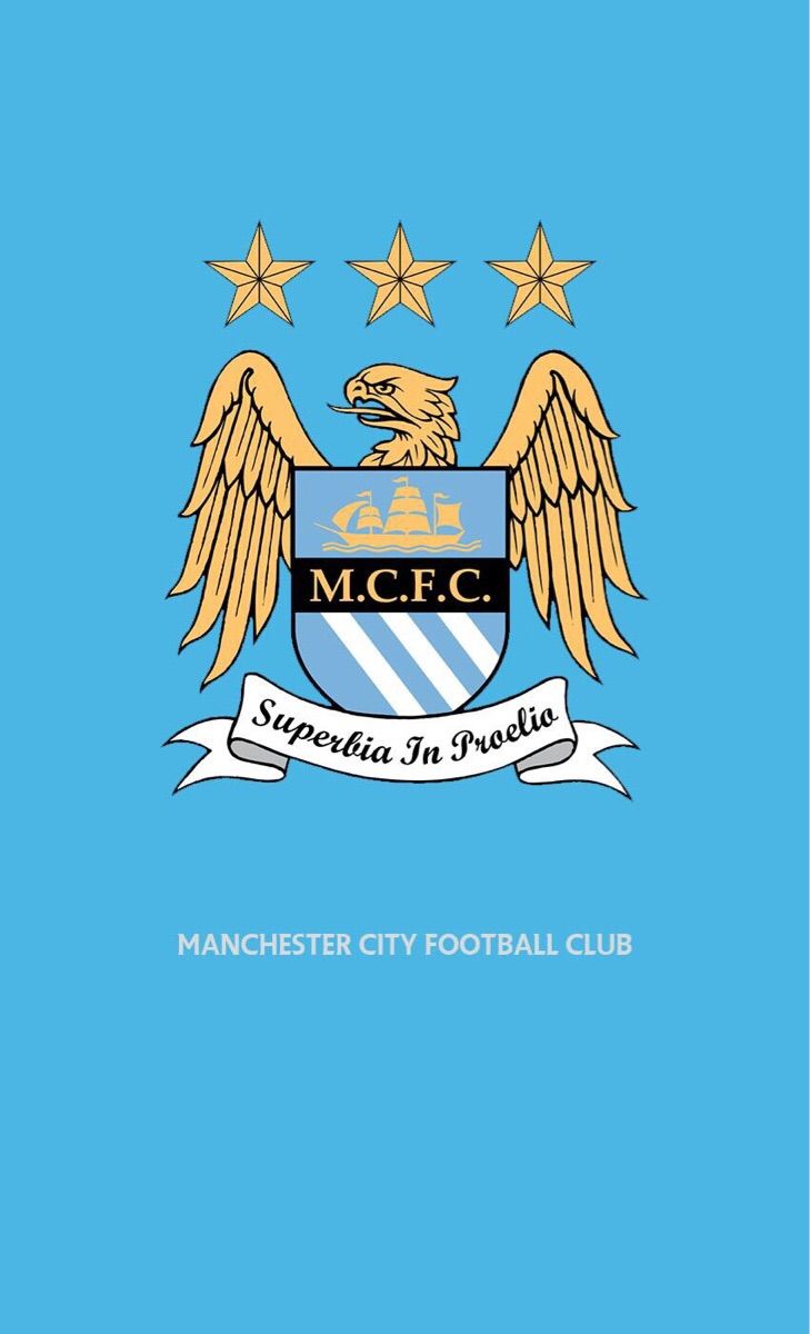 Logo Manchester City stemma, 729x1200 Verticale, Telefono