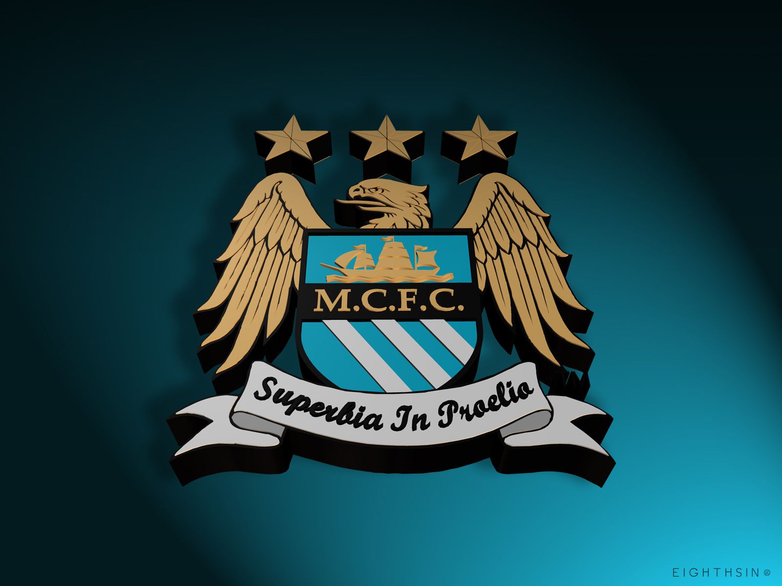 Stemma Manchester City calcio, 1600x1200 900p, Desktop