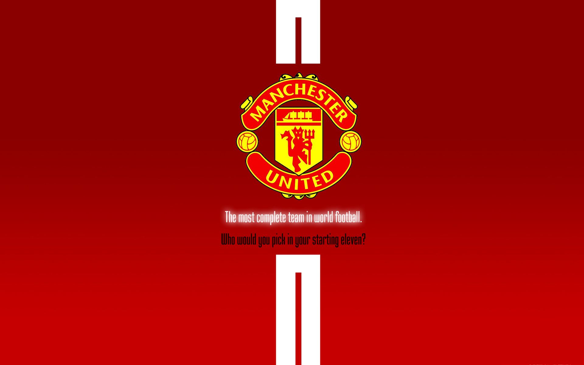 Logo Manchester United sfondo rosso, 1920x1200 Full HD+ WUXGA, Laptop