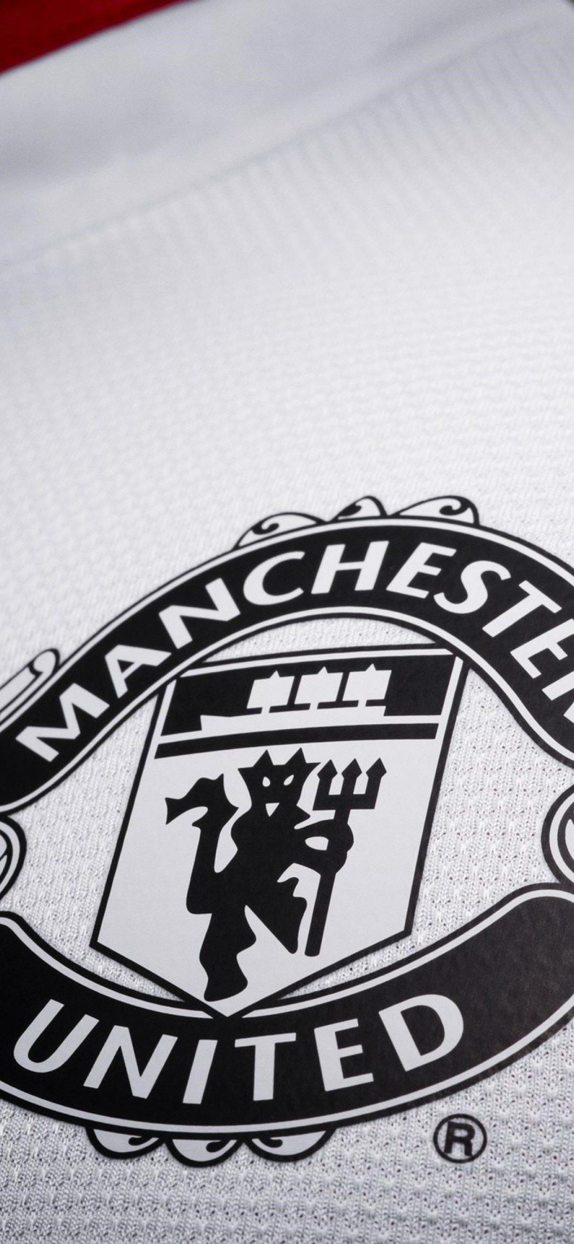 Logo Manchester United su maglia, 1125x2436 Full HD Verticale, iPhone
