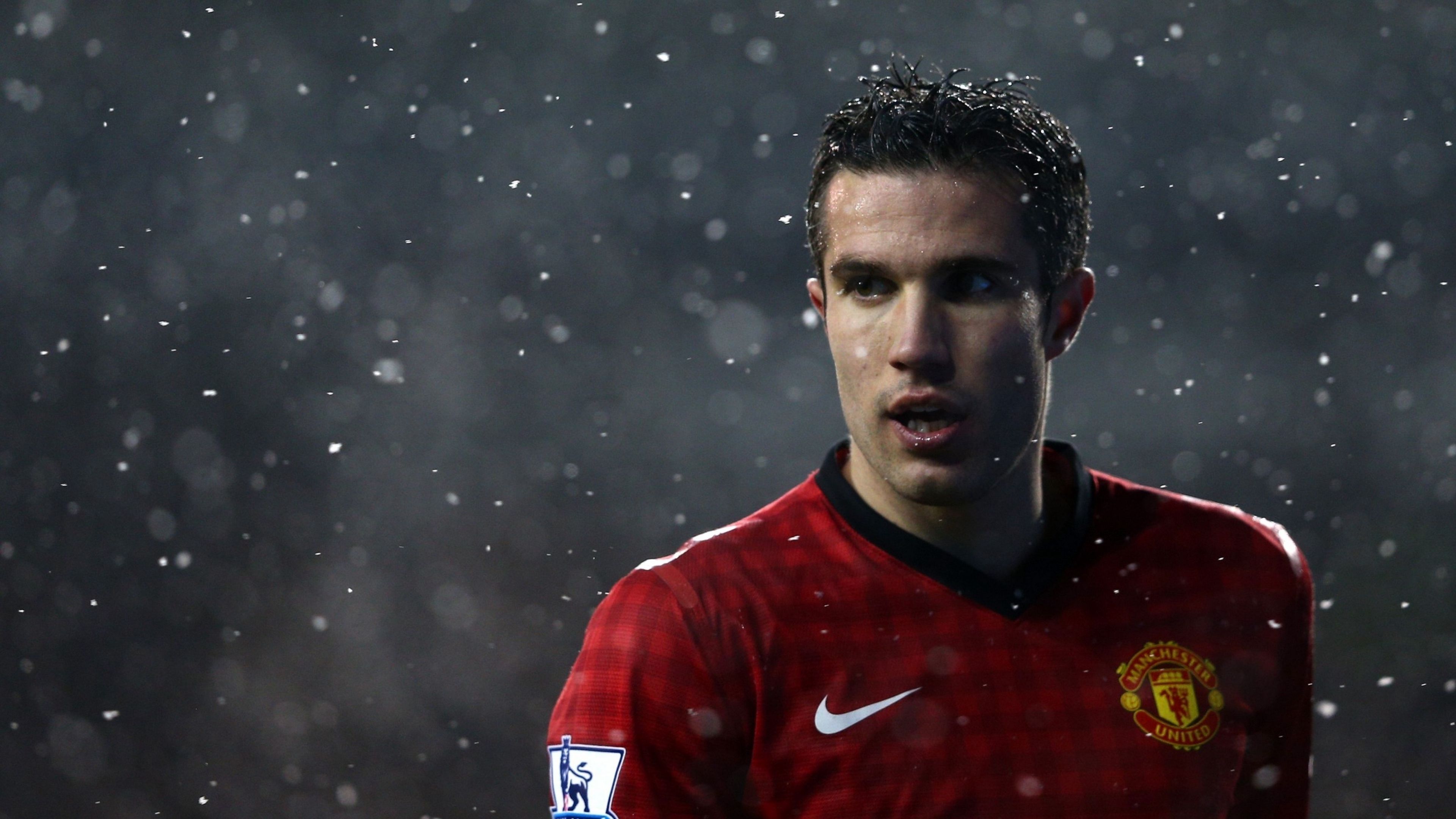 Robin van Persie Manchester United, 3840x2160 4K Ultra HD, Monitor 4K