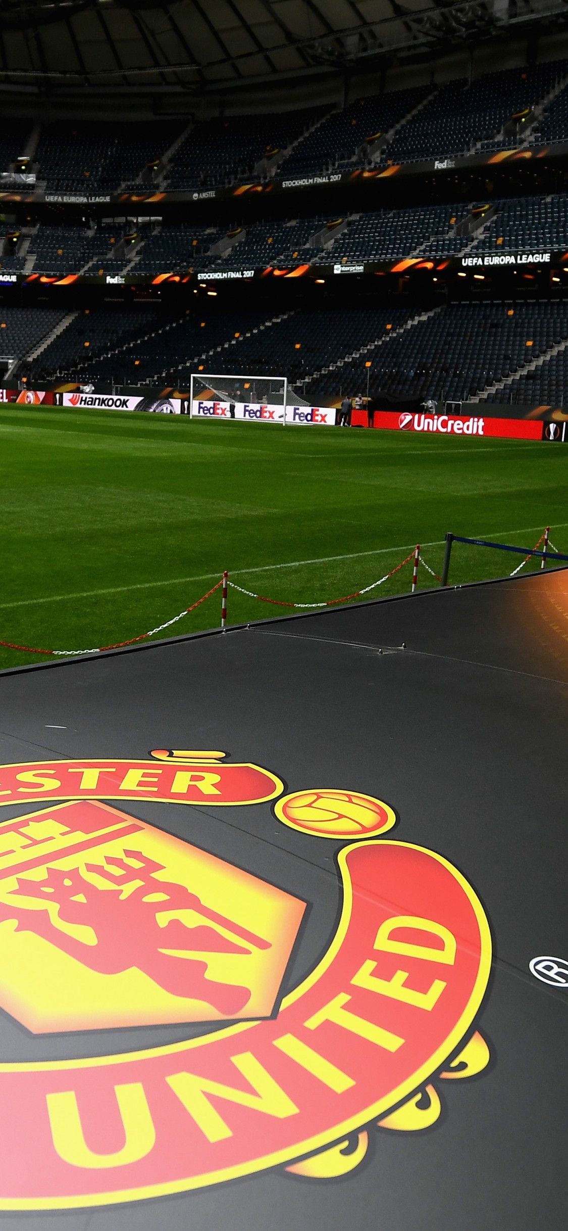Logo Manchester United stadio, 1125x2436 Verticale, Mobile