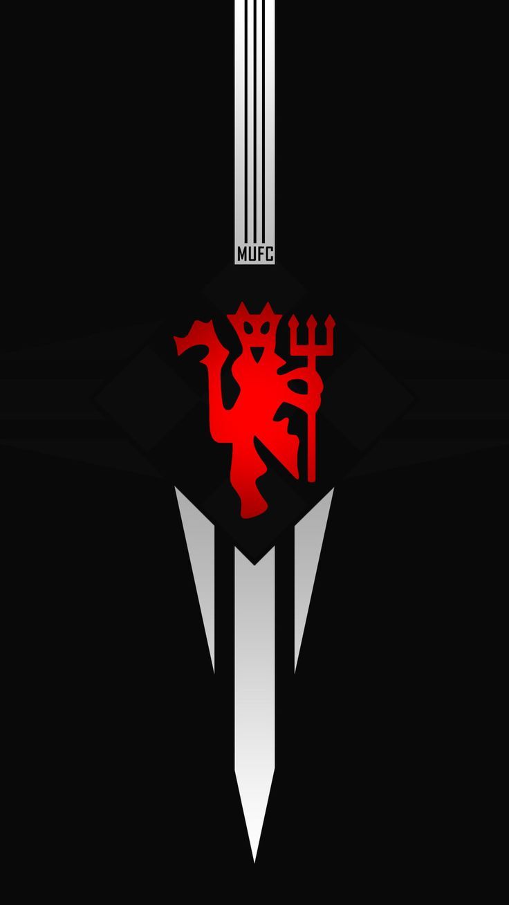 Logo Manchester United diavolo rosso, 736x1308 Full HD Verticale, Smartphone