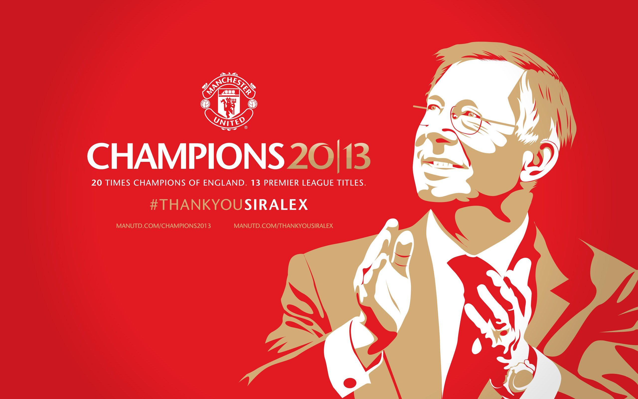 Manchester United Sir Alex Ferguson, 2560x1600 2K+, MacBook Pro
