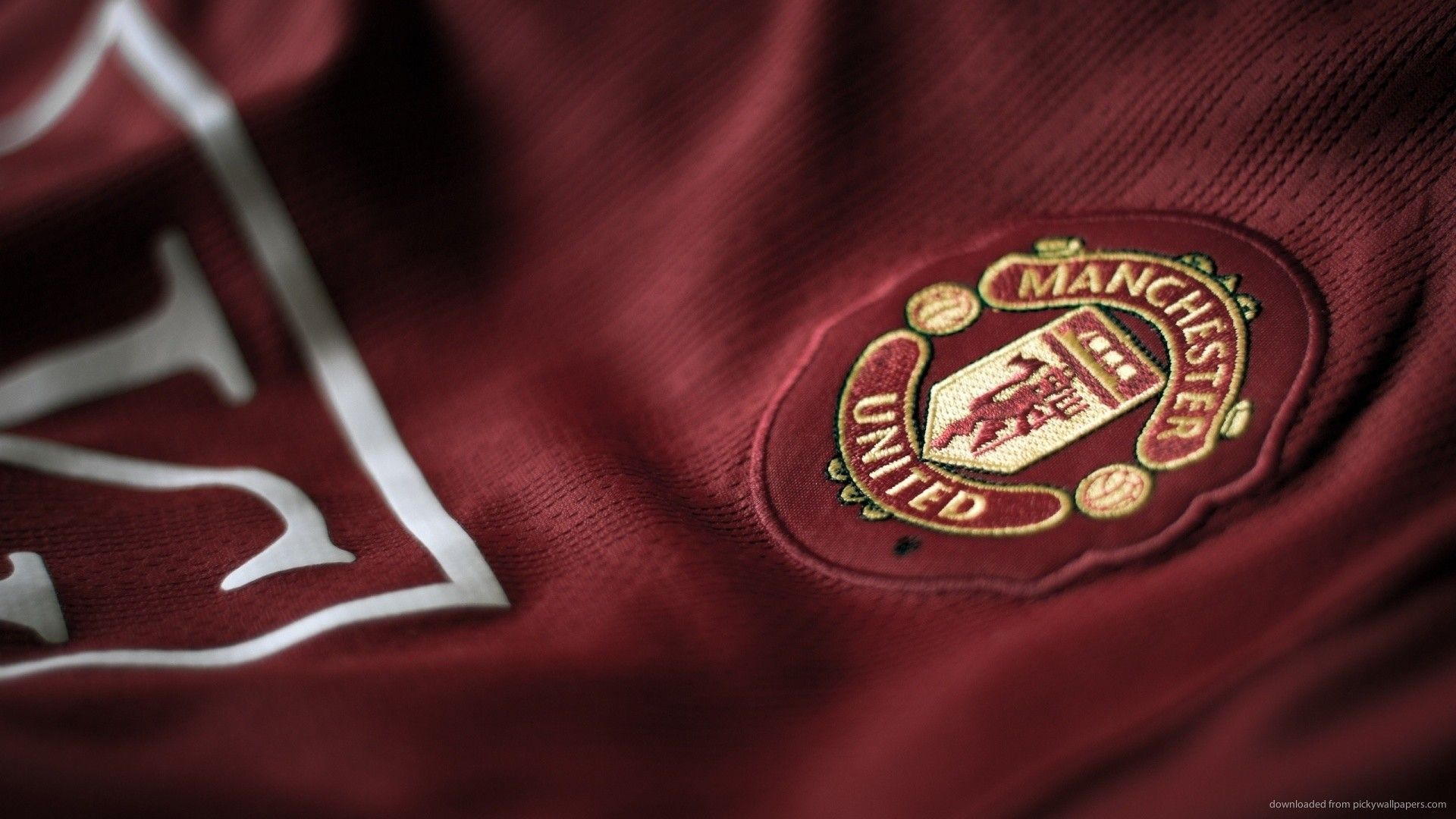 Stemma Manchester United su maglia, 1920x1080 Full HD, PC Desktop