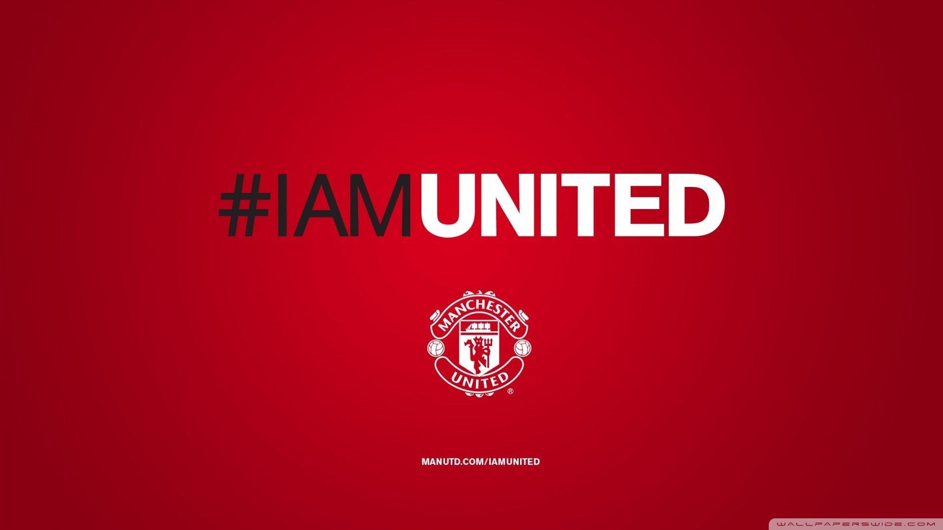 Manchester United logo rosso, 1920x1080 Full HD 1080p, PC