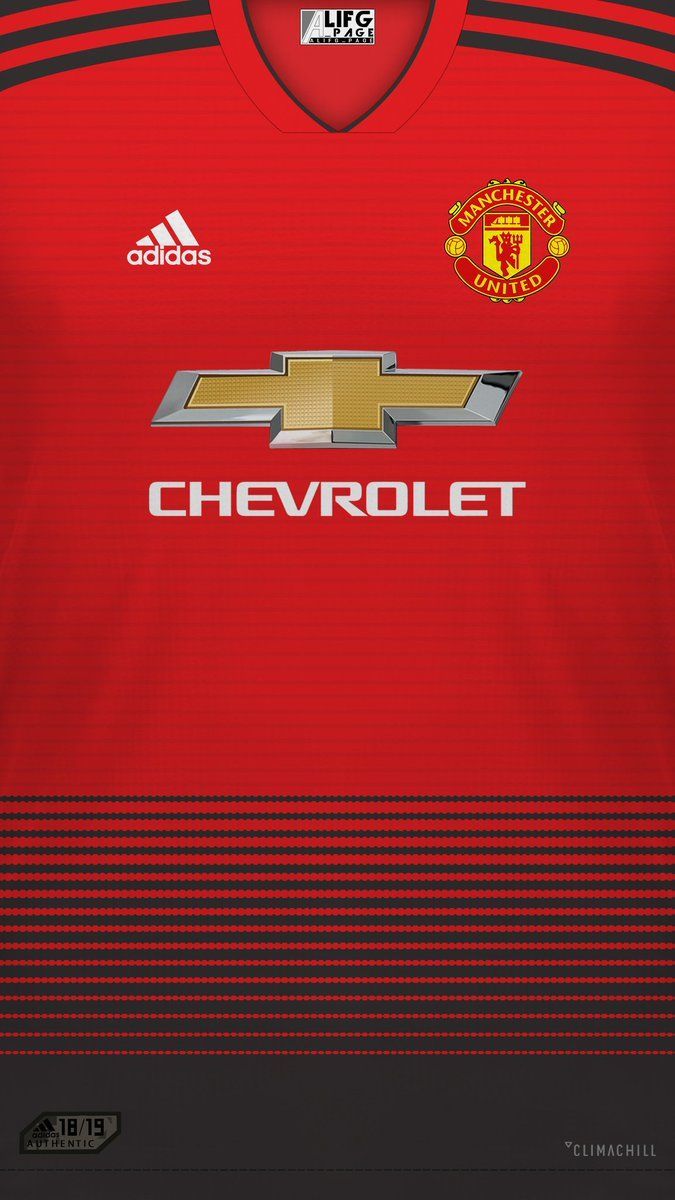Maglia Manchester United rossa, 675x1200 Verticale, Android