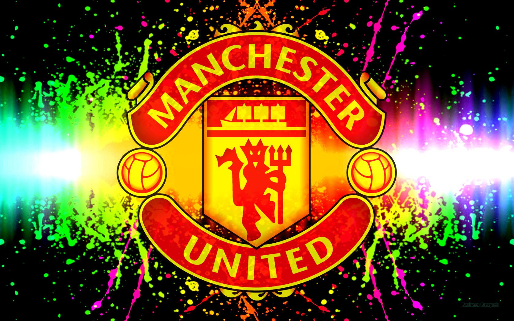 Logo Manchester United colorato, 1680x1050 HD, Lenovo Legion