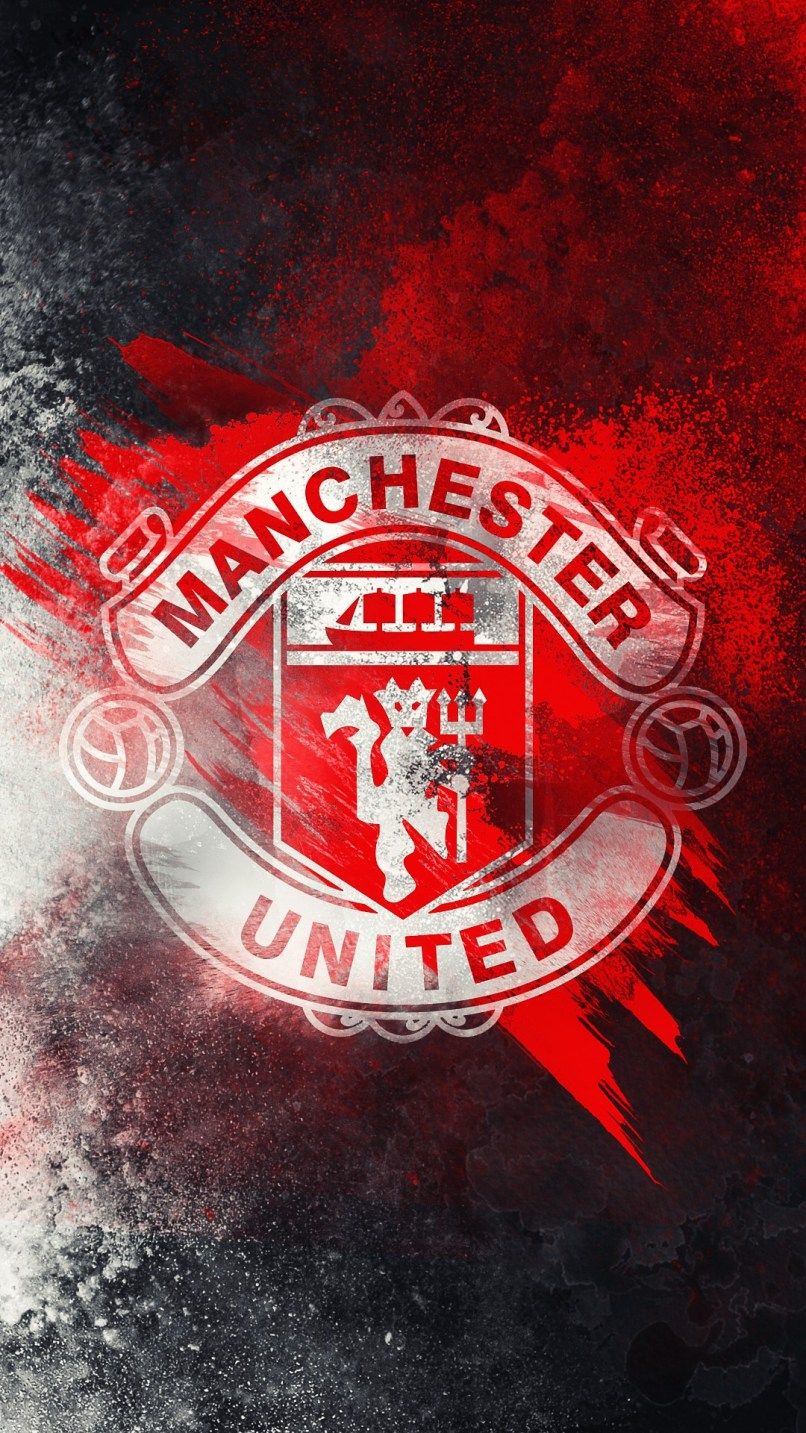 Logo Manchester United rosso, 806x1433 Verticale, Mobile