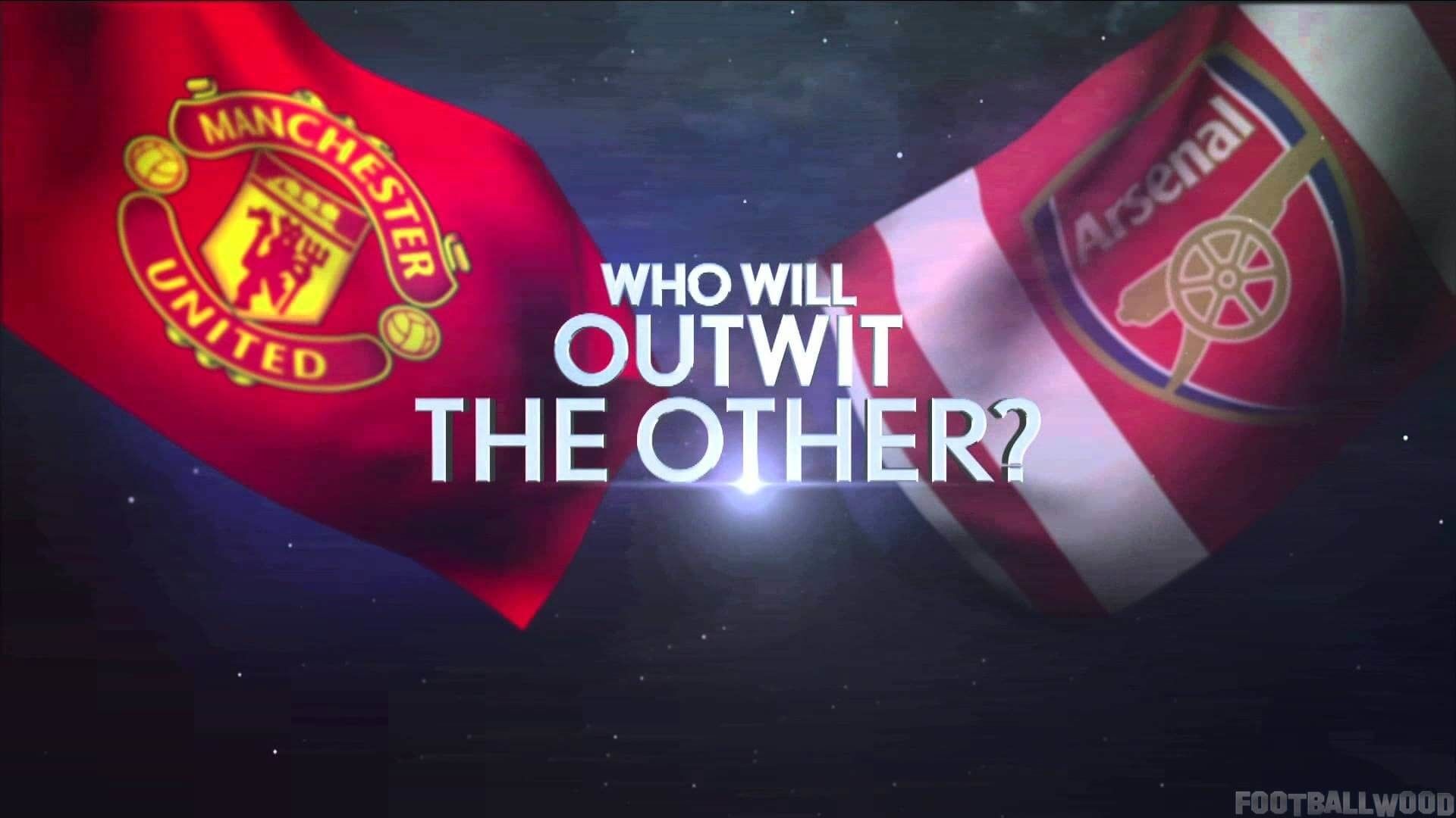 Manchester United vs Arsenal loghi, 1920x1080 Full HD 1080p, PC Desktop