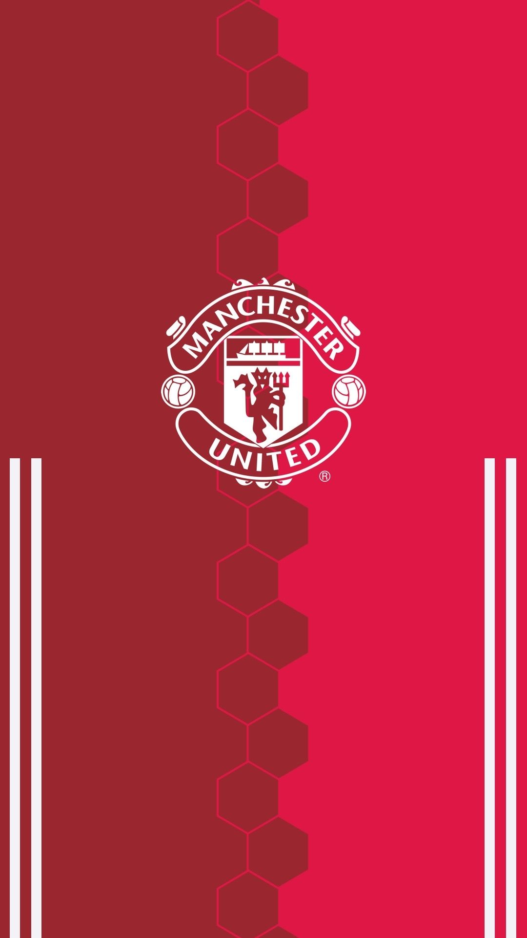 Logo Manchester United rosso, 1080x1920 Verticale, Mobile