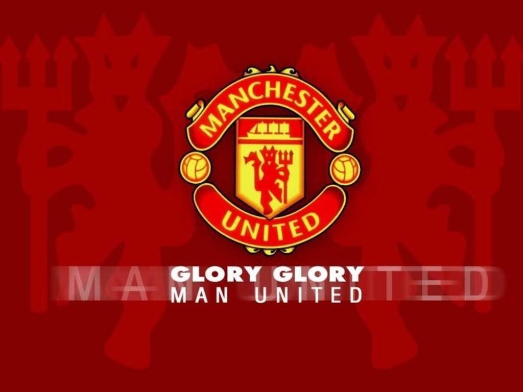 Logo Manchester United rosso, 1024x768 HD, PC Desktop