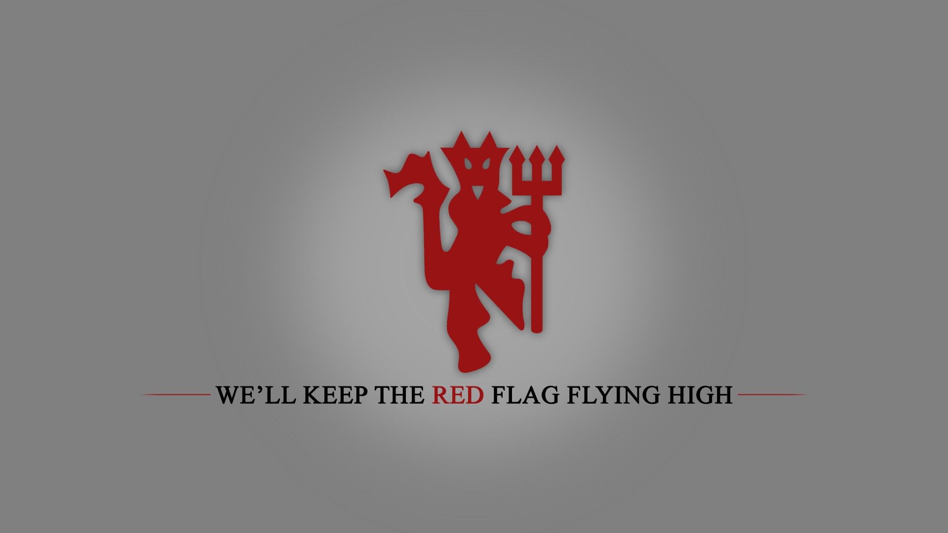 Logo diavolo rosso Manchester United, 1920x1080 Full HD 1080p, PC Desktop