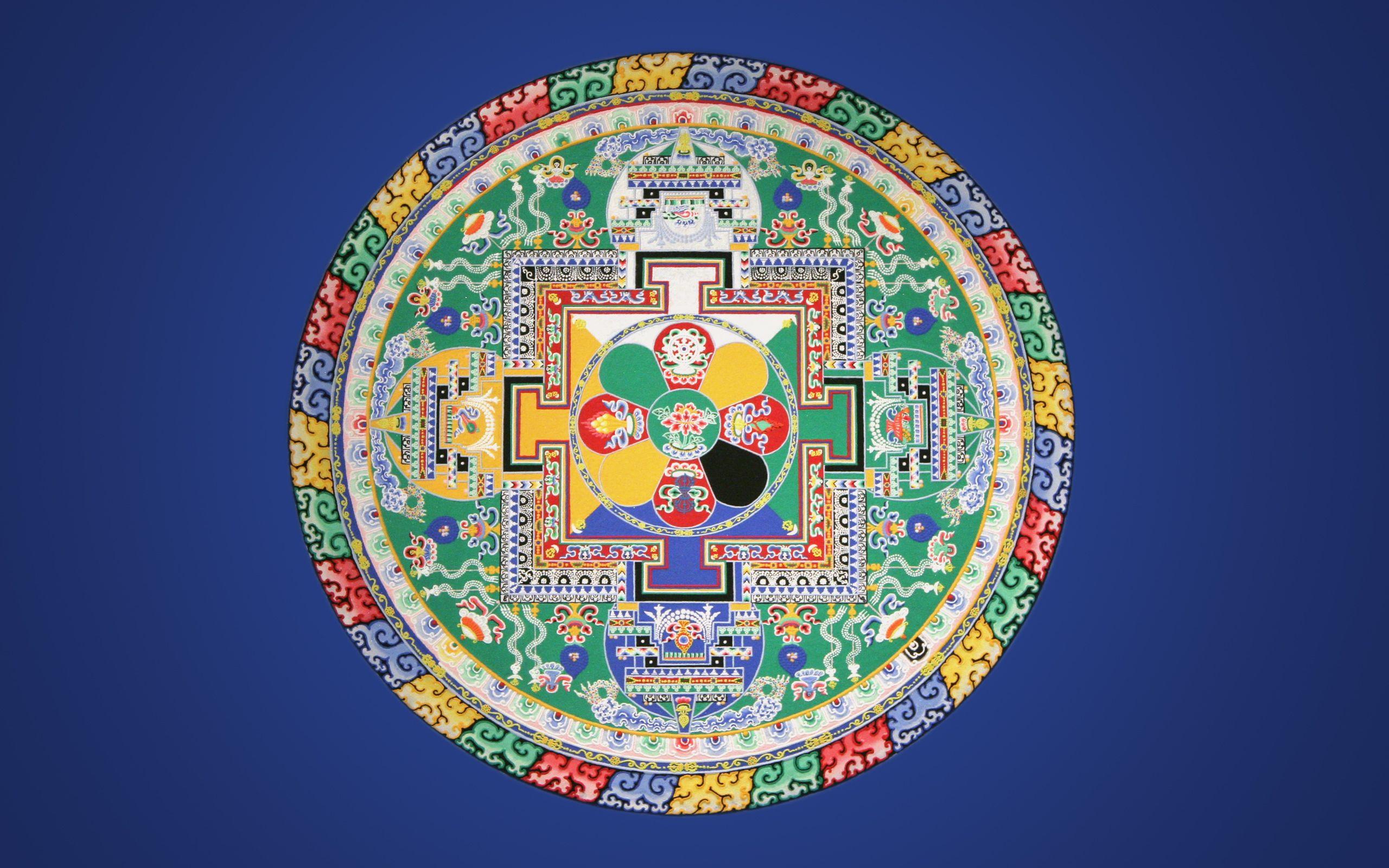 Mandala buddista colorato, 2560x1600 2K+, PC