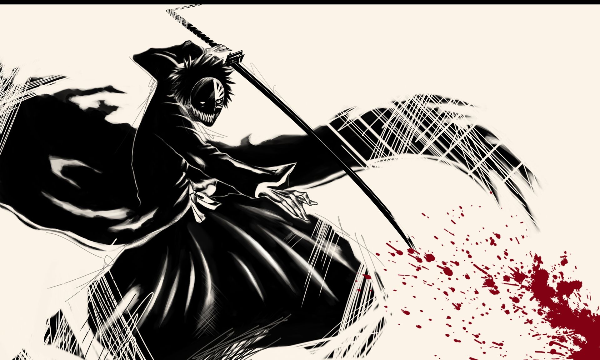 Guerriero mascherato con spada, 1920x1152 1080p, Desktop