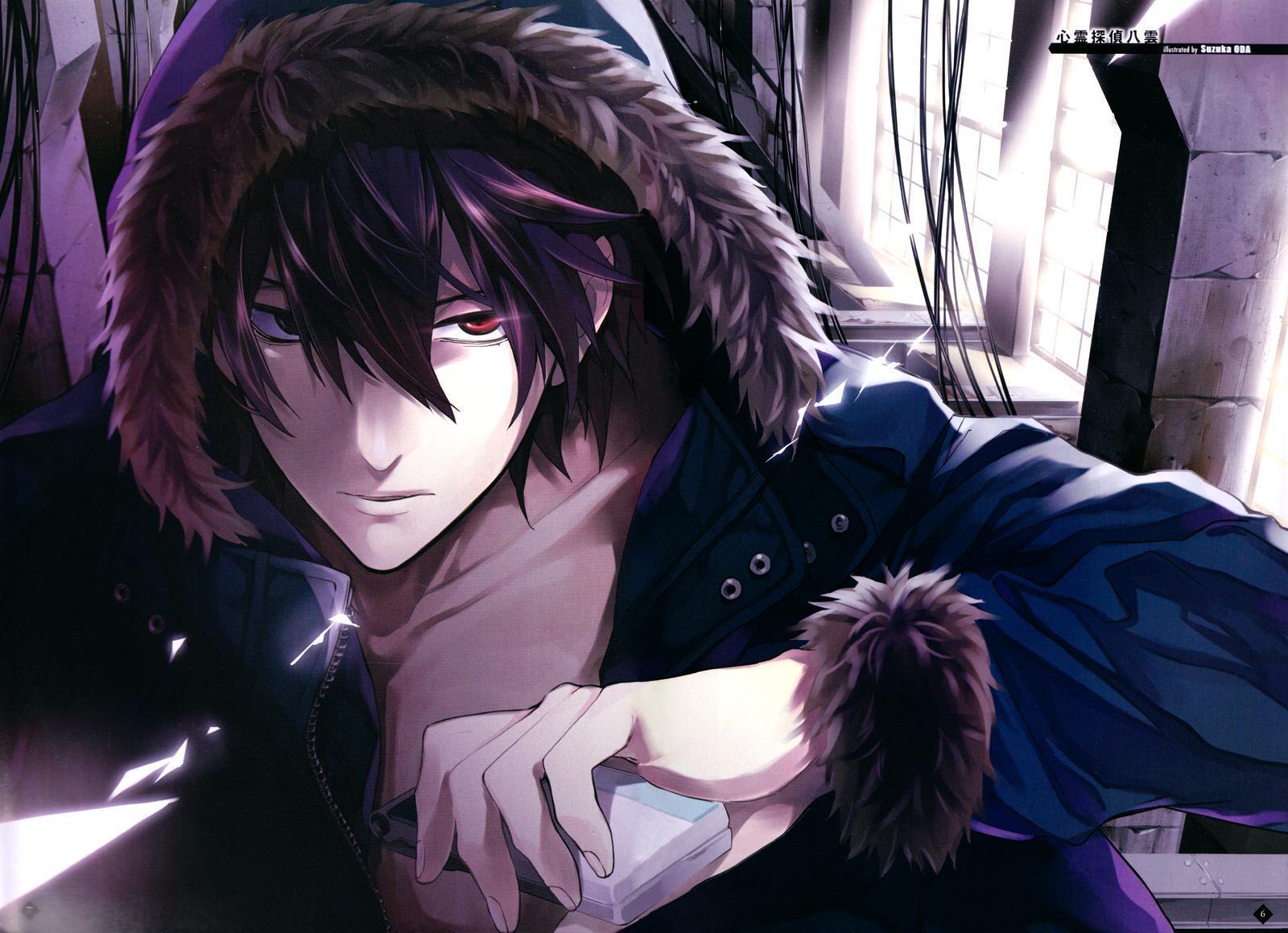 Ragazzo anime con felpa pelliccia, 1600x1159 HD Ready, Desktop