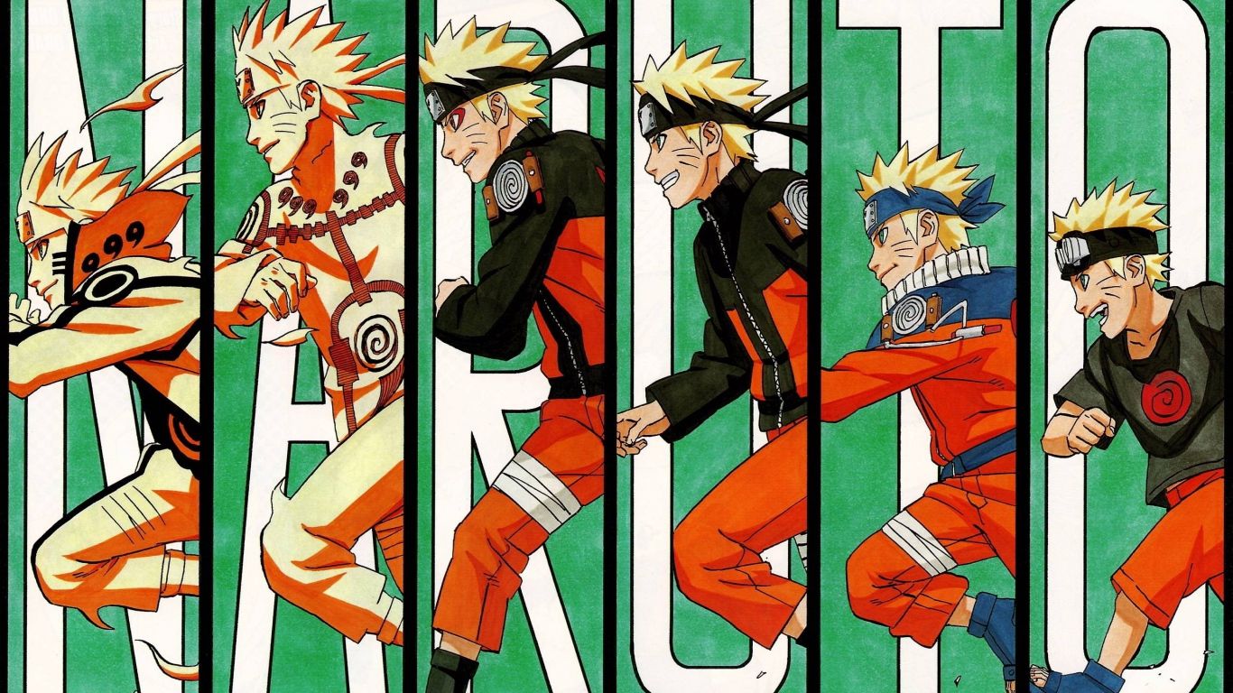Naruto trasformazioni personaggio arancione, 1366x768 720p, iMac