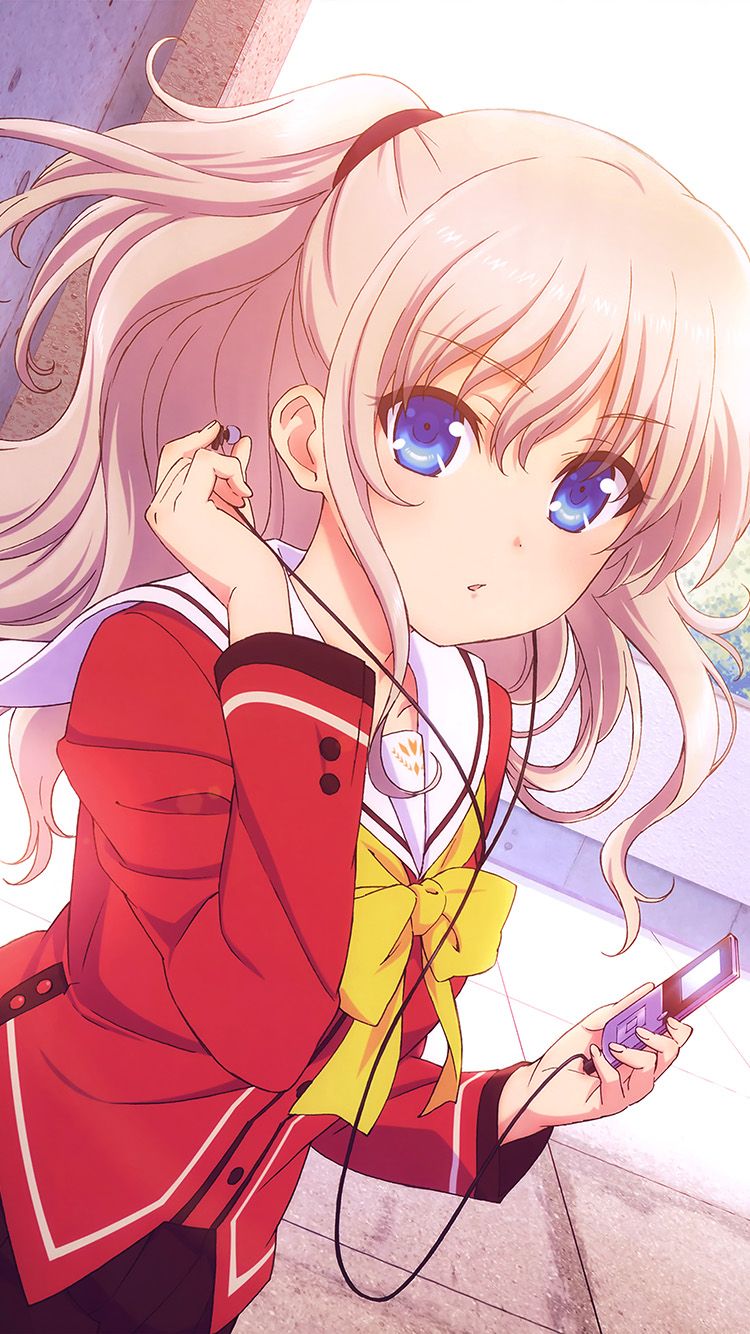 Ragazza anime capelli biondi, 750x1334 Full HD Verticale, iPhone