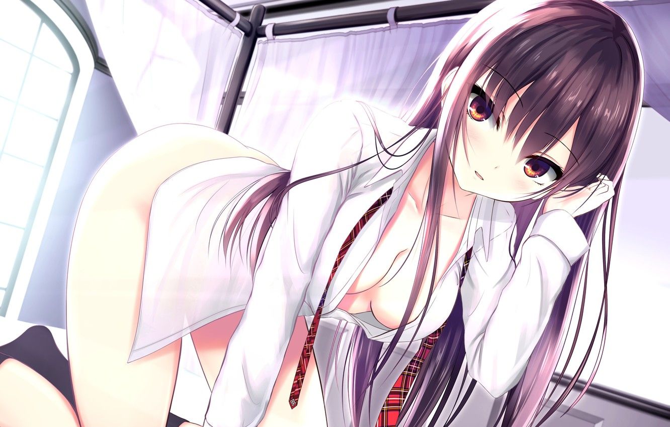 Ragazza anime scolaretta seducente, 1332x850 HD, ROG Asus Laptop