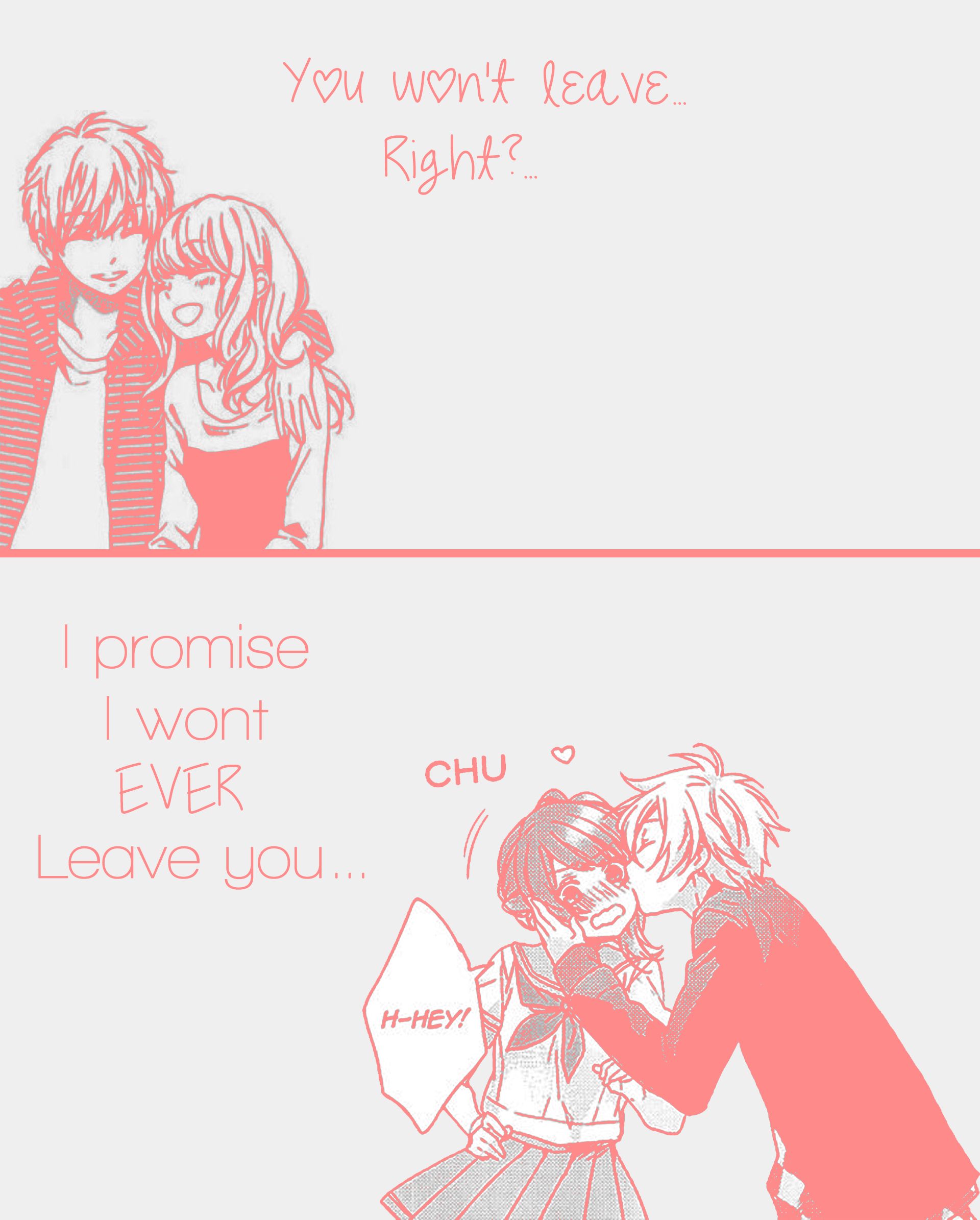 Coppia manga romantica rosa, 1920x2390 Full HD Verticale, Smartphone