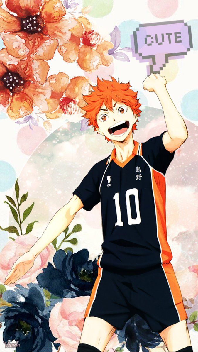 Hinata Shouyou Haikyuu fiori, 675x1200 Verticale, Mobile