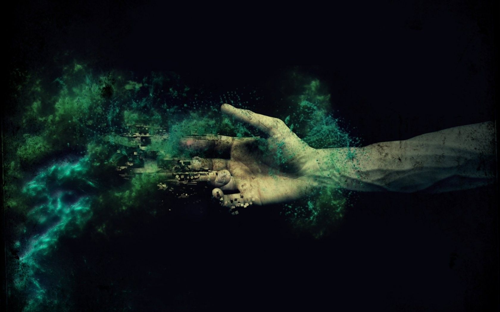 Mano regola termostato verde, 2550x1193 Hi-Res, PC