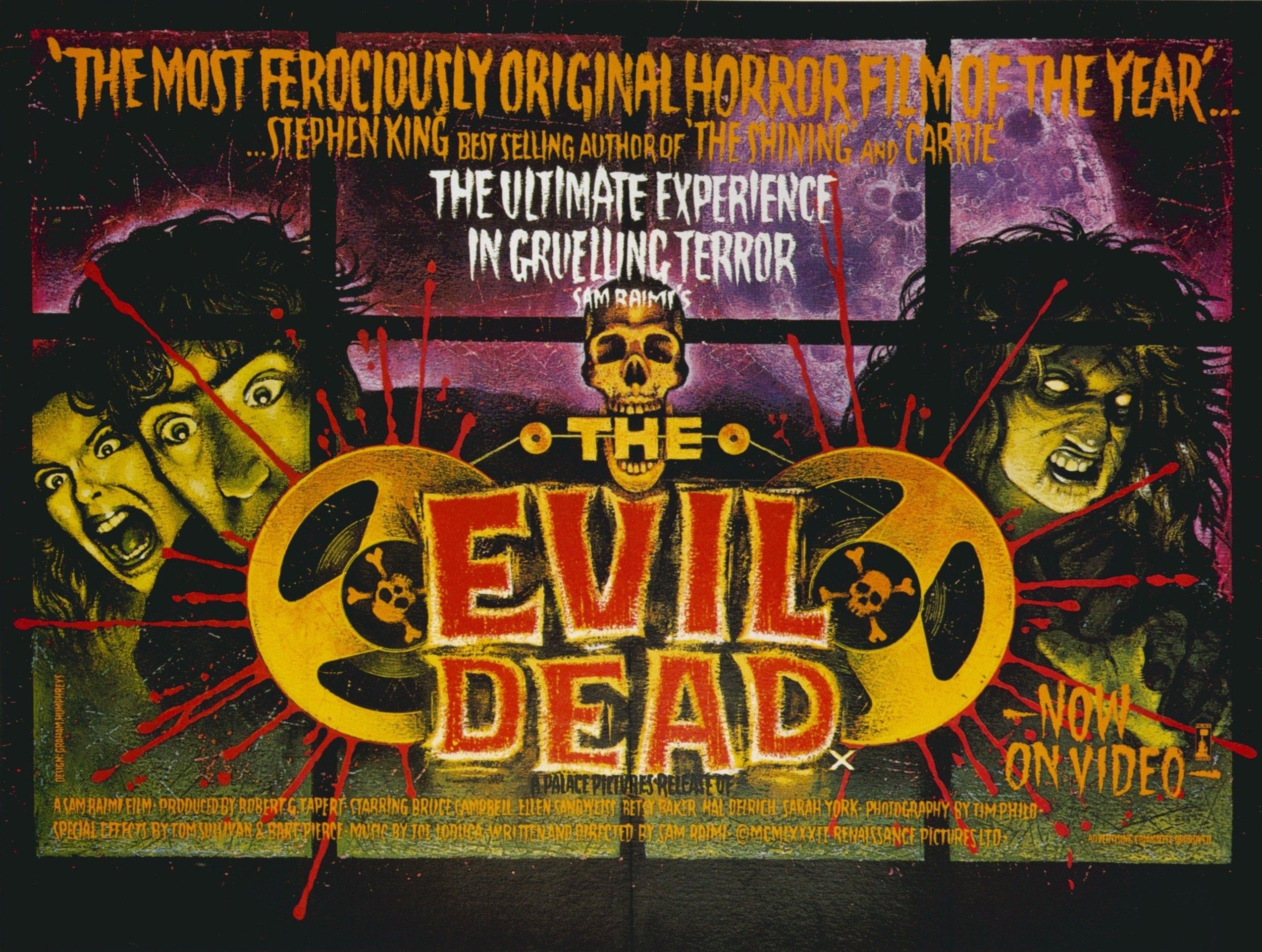 Poster The Evil Dead vintage, 2548x1923 alta risoluzione, Laptop