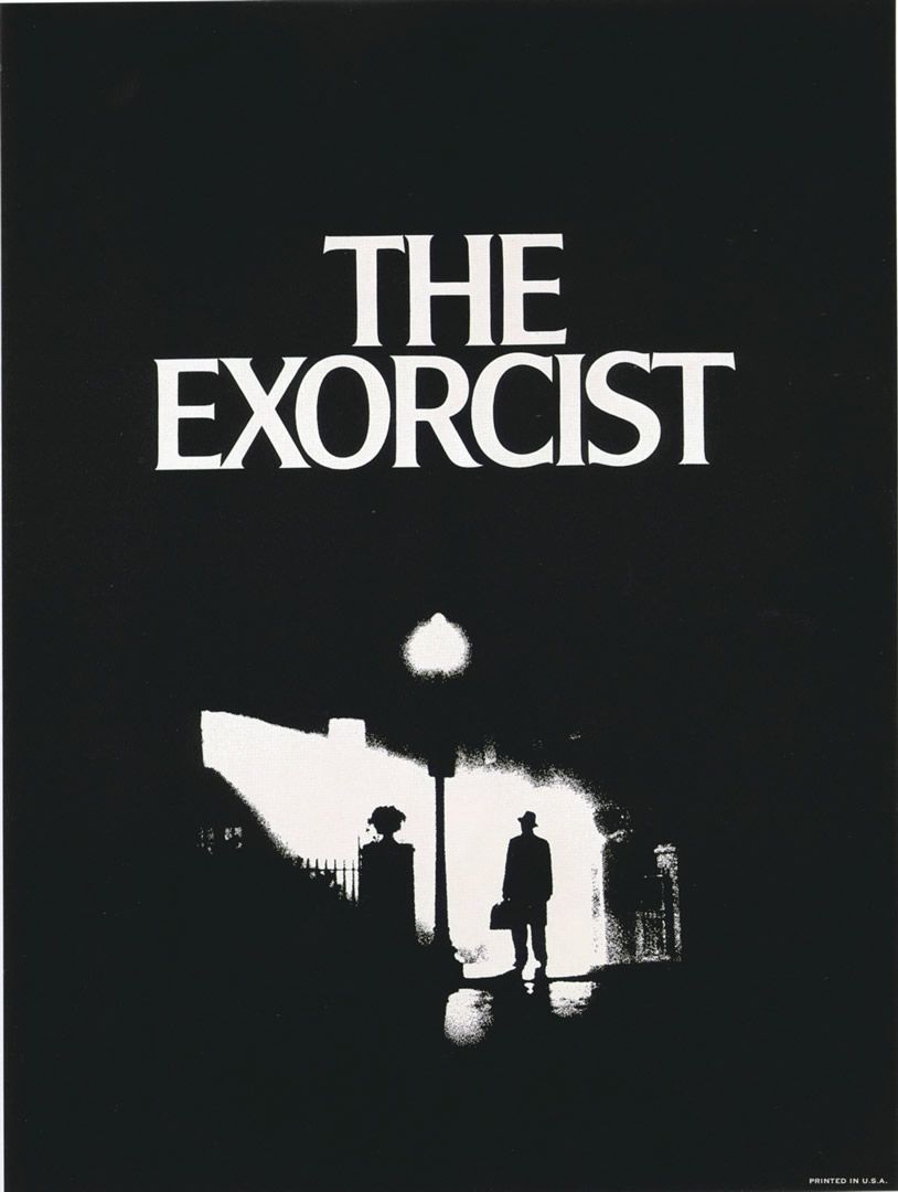 Poster The Exorcist, bianco e nero, 814x1080 Verticale, POCO
