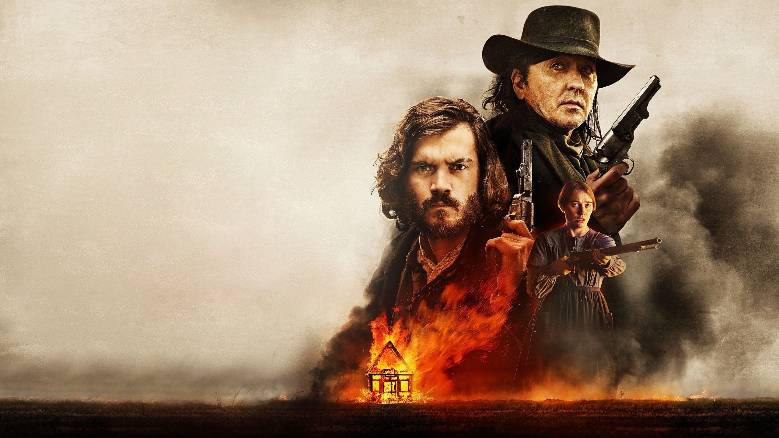 Poster film western Never Grow Old, 2560x1440 2K, Desktop
