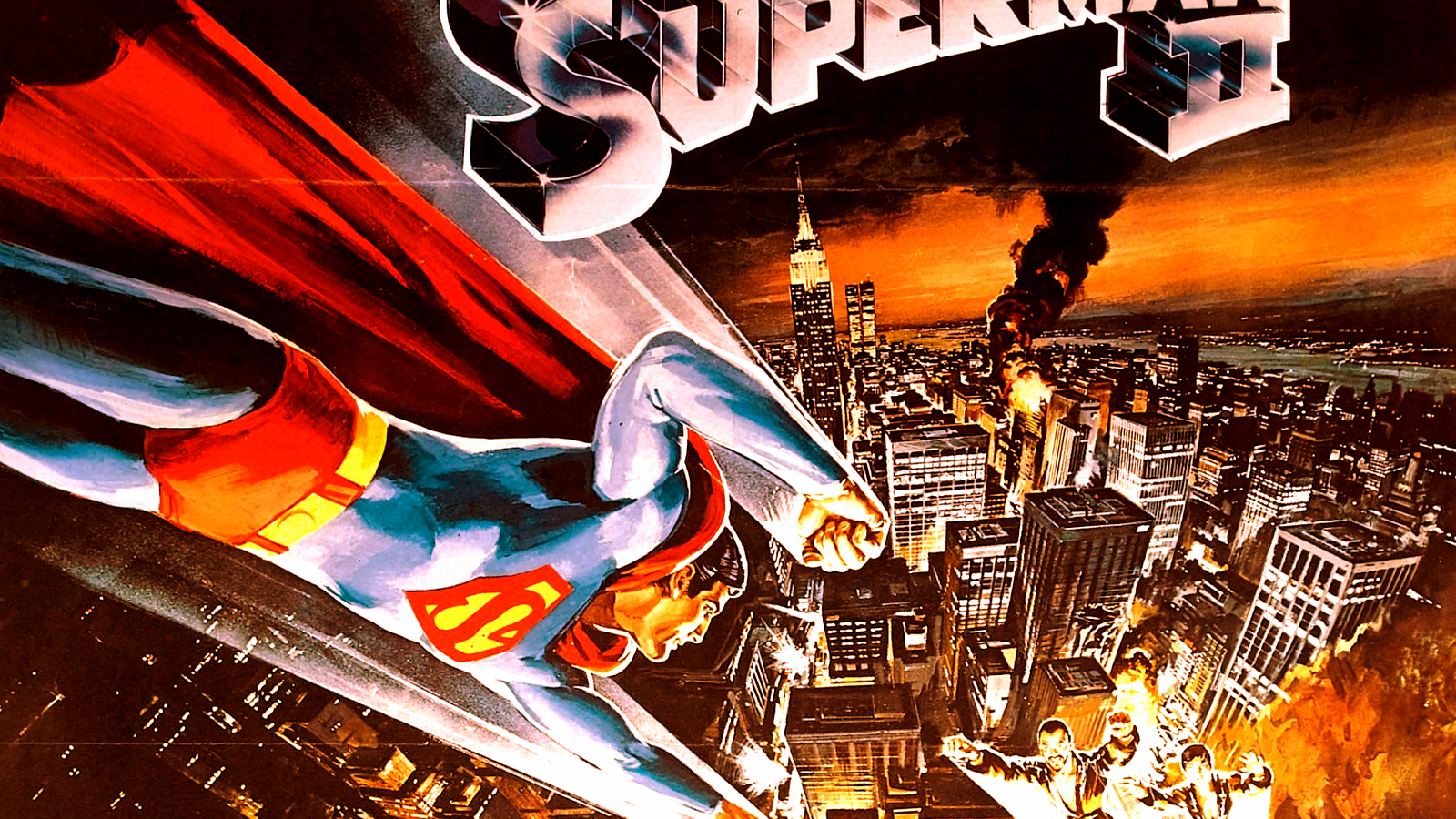 Poster Superman II città, 1600x900 HD, PC Desktop