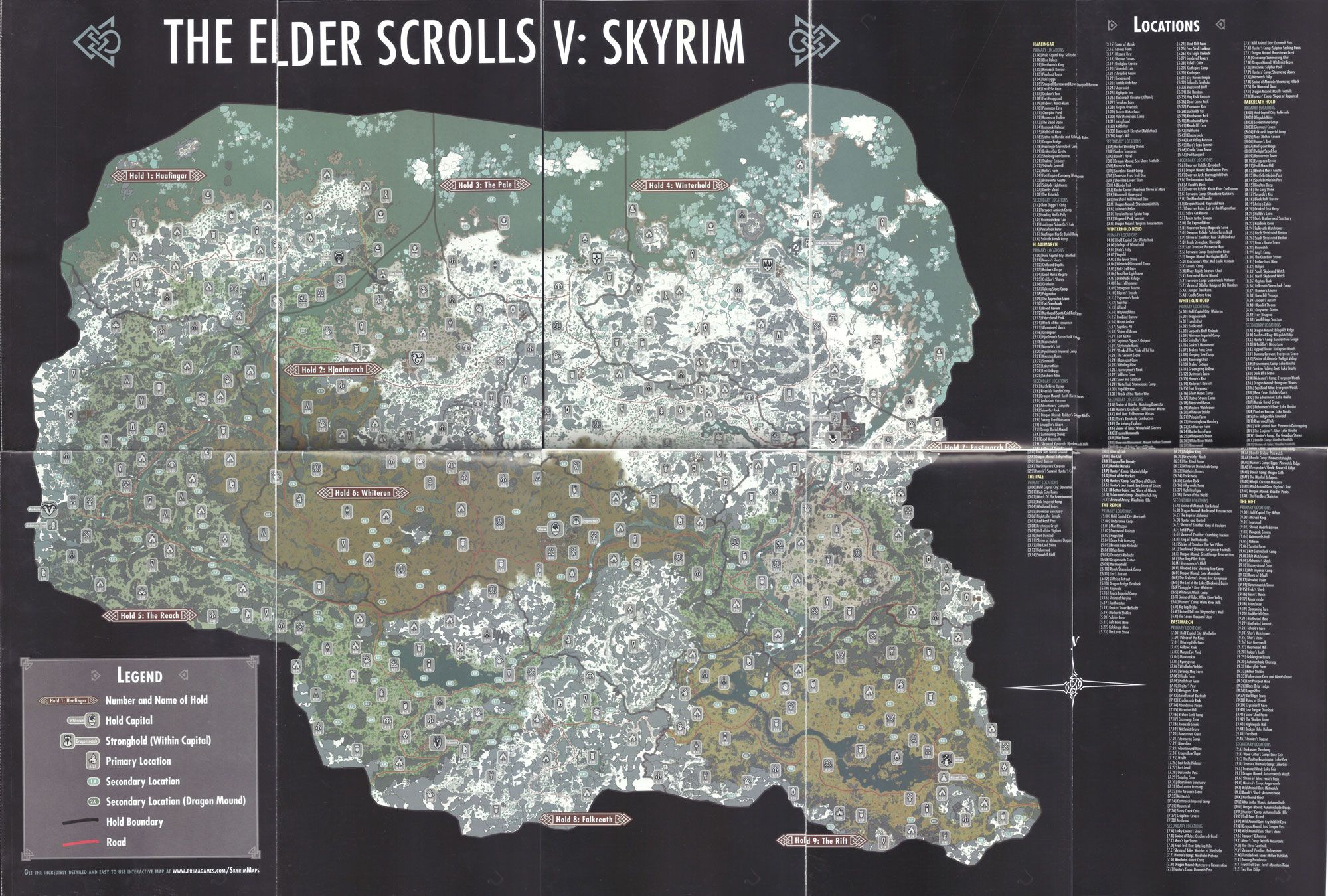 Skyrim mappa in rilievo, 1920x1080 Full HD 1080p, Desktop