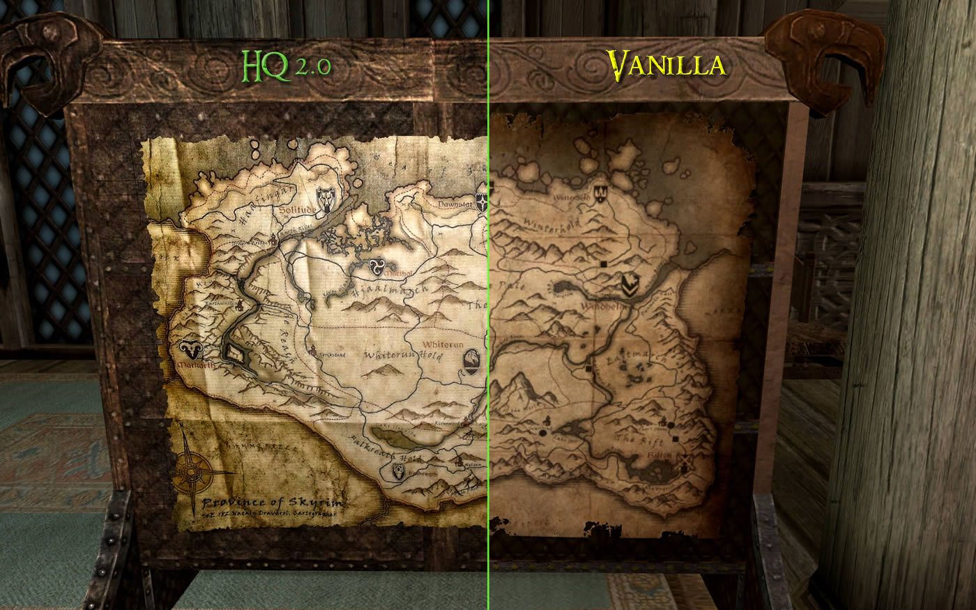 Mappa di Skyrim Tamriel, 1332x850 720p, Laptop