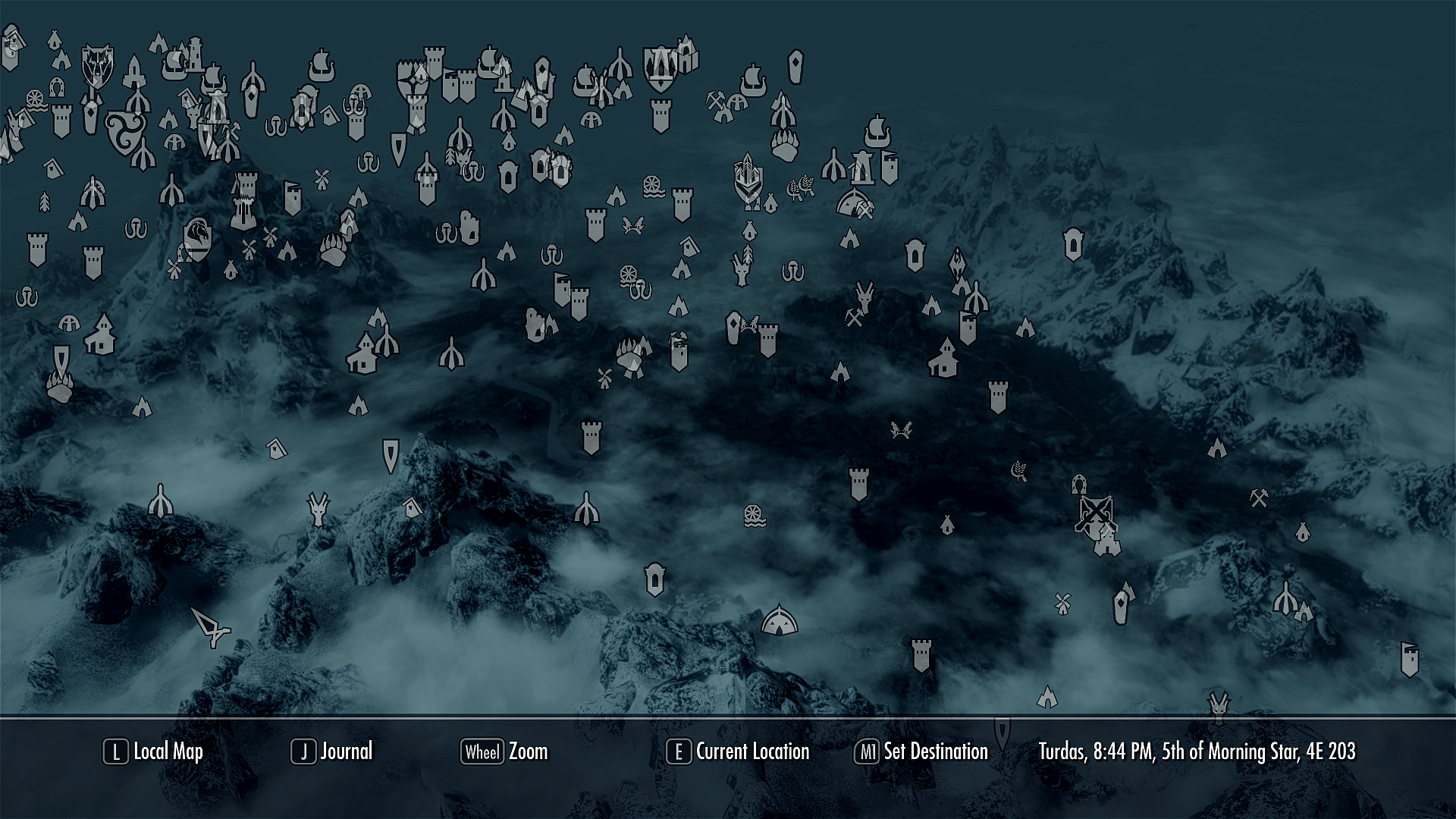 Villaggio medievale Skyrim, 1920x1080 Full HD 1080p, Laptop