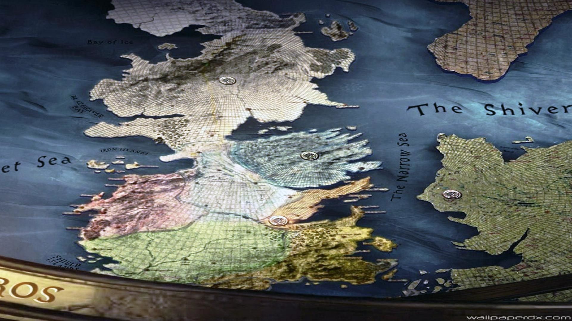 Mappa di Westeros, 1920x1080 Full HD, PC Desktop