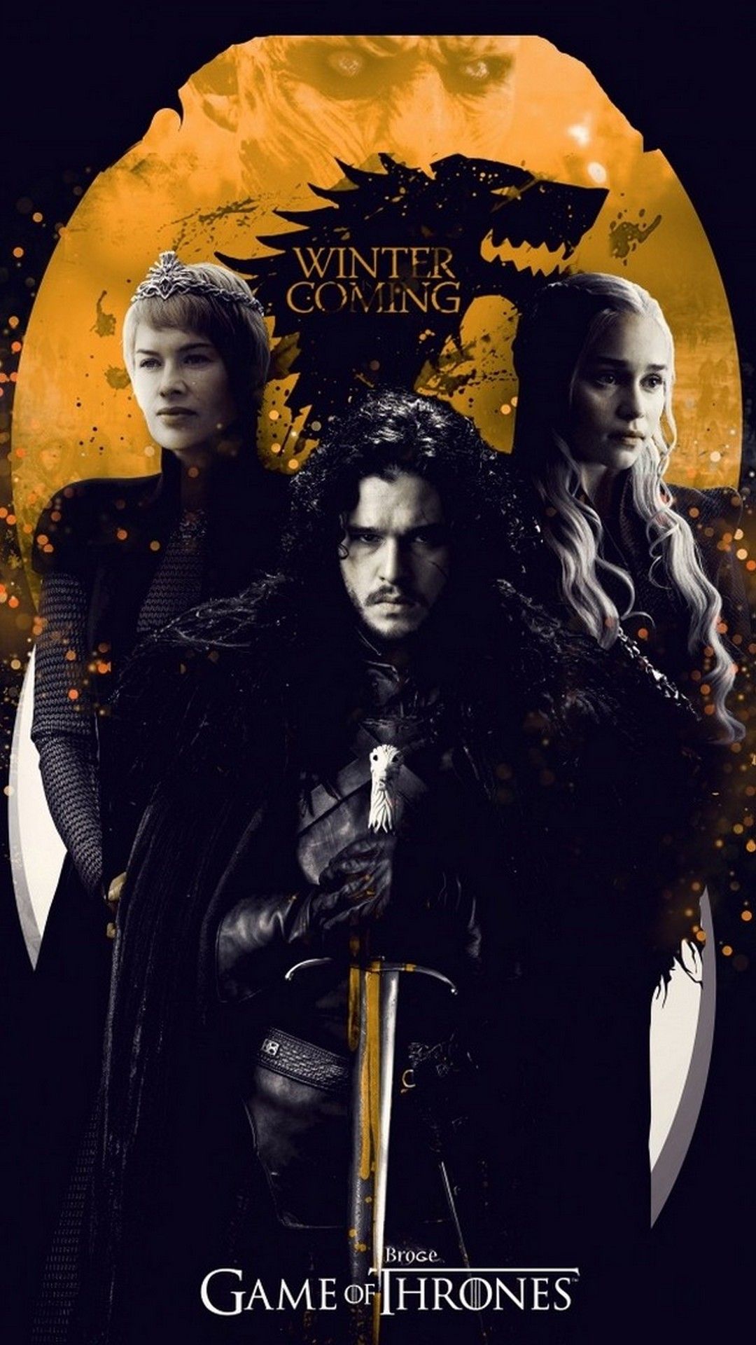Personaggi Game of Thrones poster, 1080x1920 Verticale, iPhone Pro Max