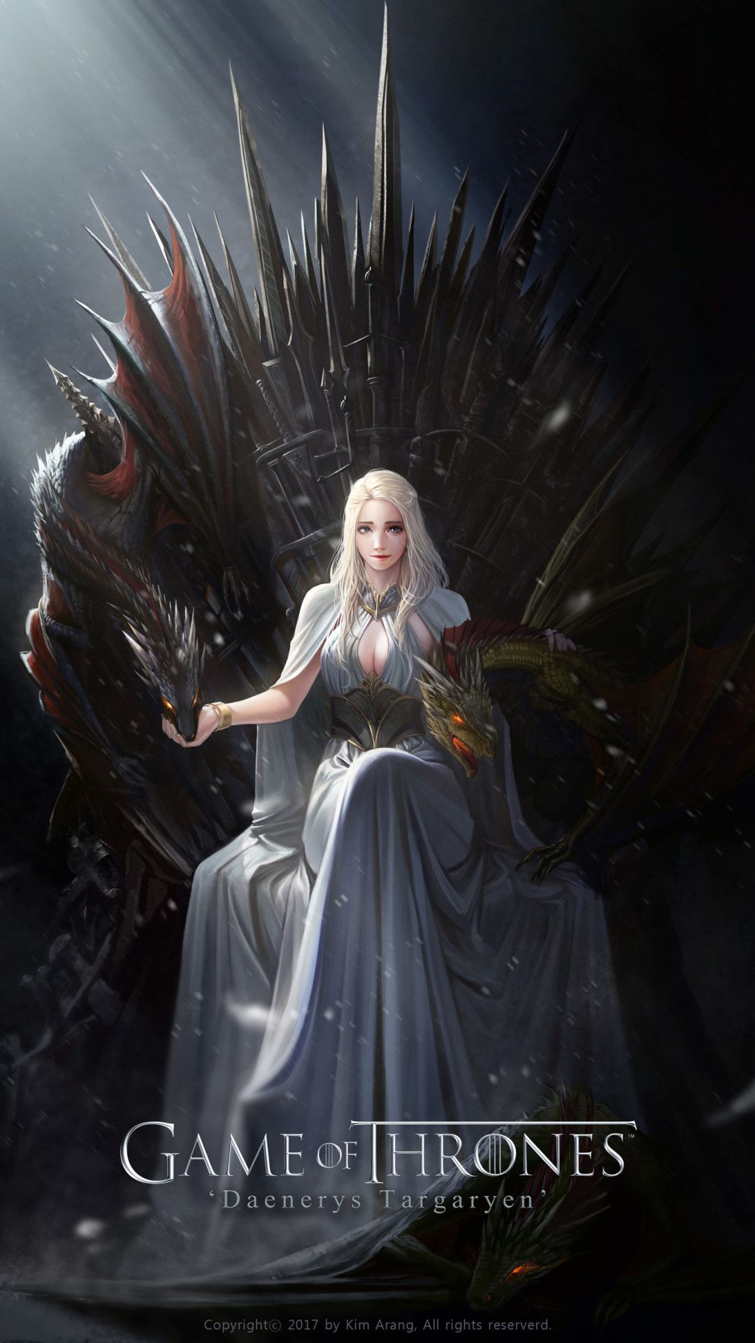 Daenerys sul Trono di Spade, 1080x1920 Full HD Verticale, iPhone Pro Max