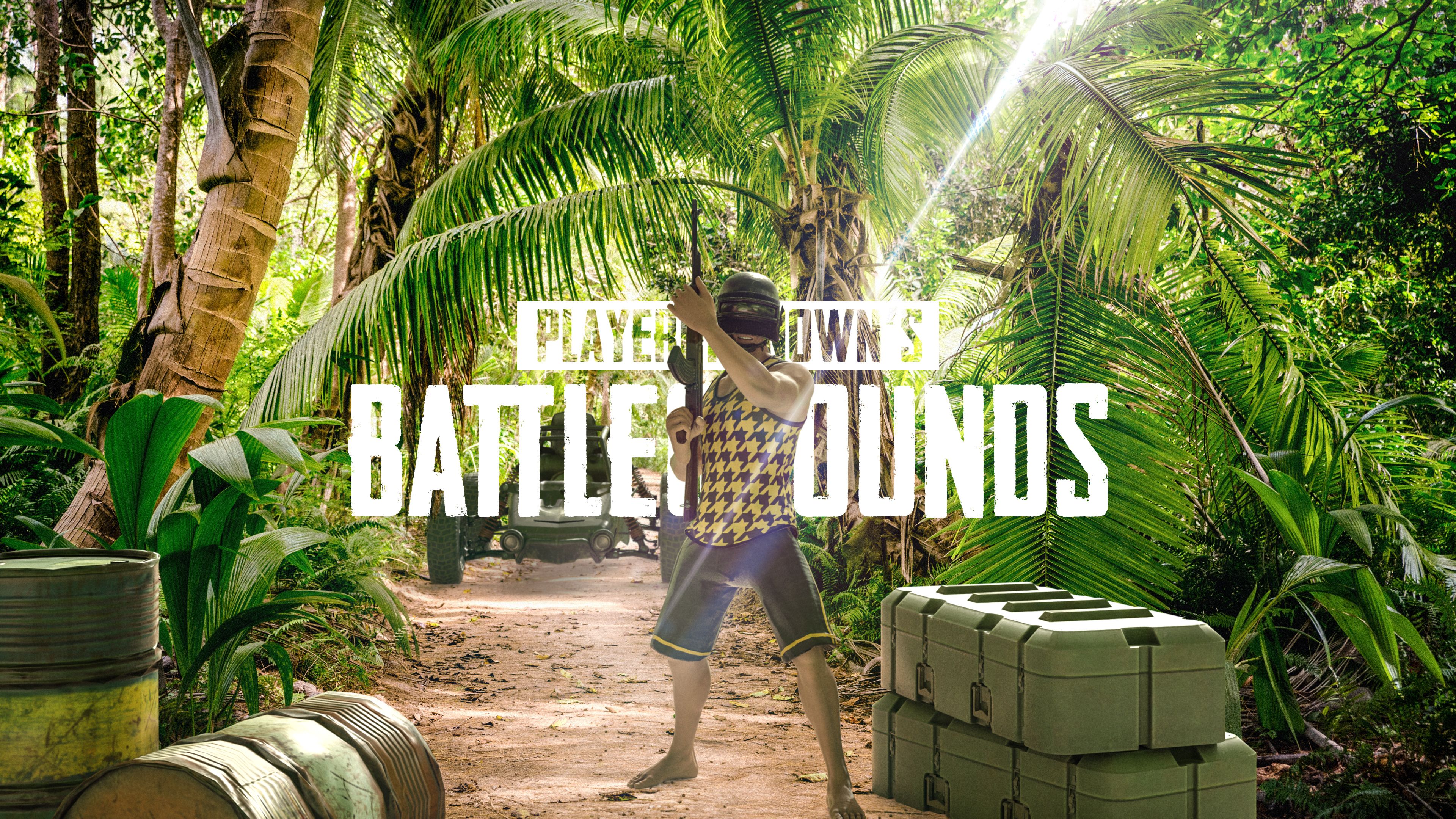 Mappa giungla PUBG Battlegrounds, 3840x2160 4K Ultra HD, Monitor 4K