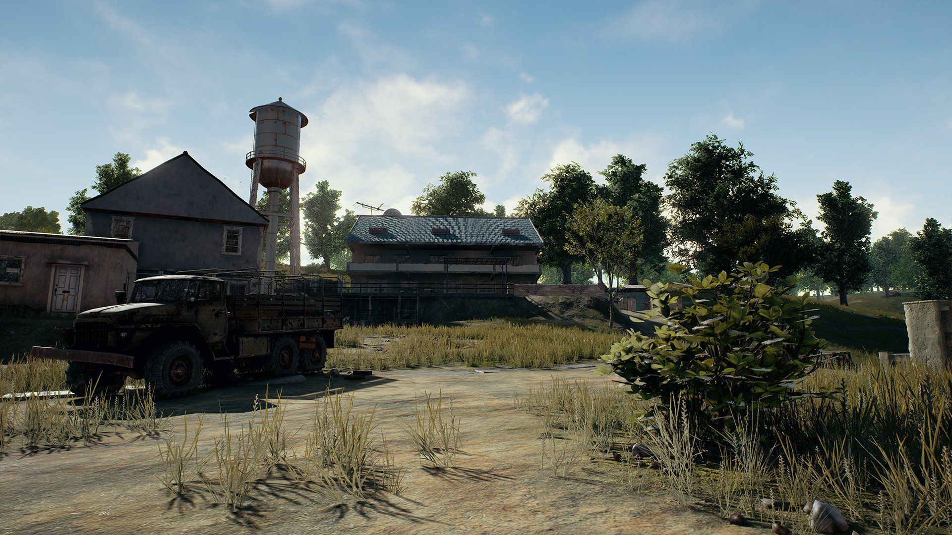 Mappa PUBG villaggio abbandonato, battle royale, 1920x1080 Full HD 1080p, Laptop