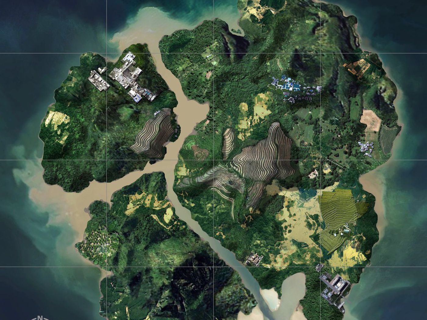 Mappa Savage PUBG, giocatore campo, 3840x2160 4K, Desktop 4K