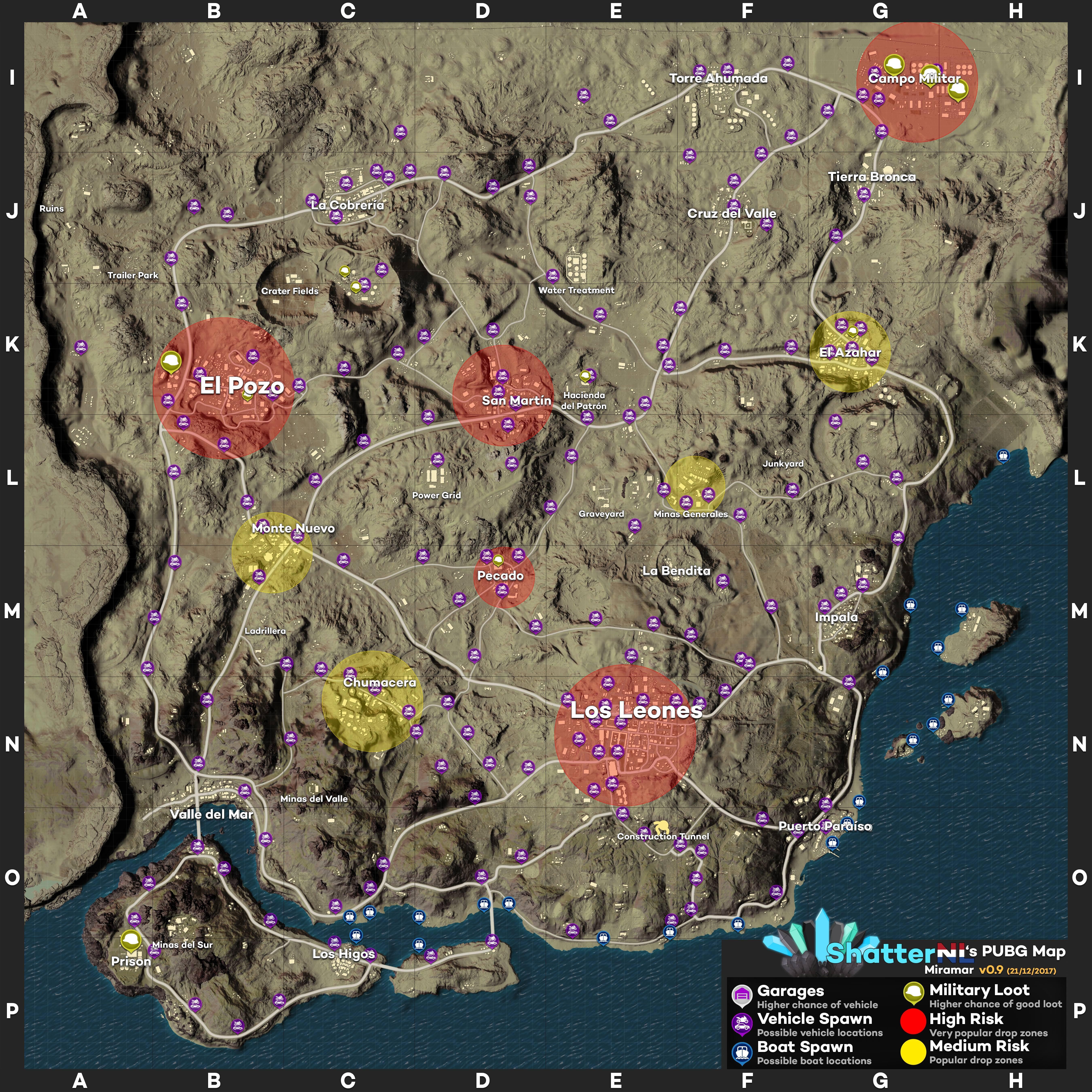 Mappa Erangel PUBG vista dall'alto, 1200x675 HD, Laptop