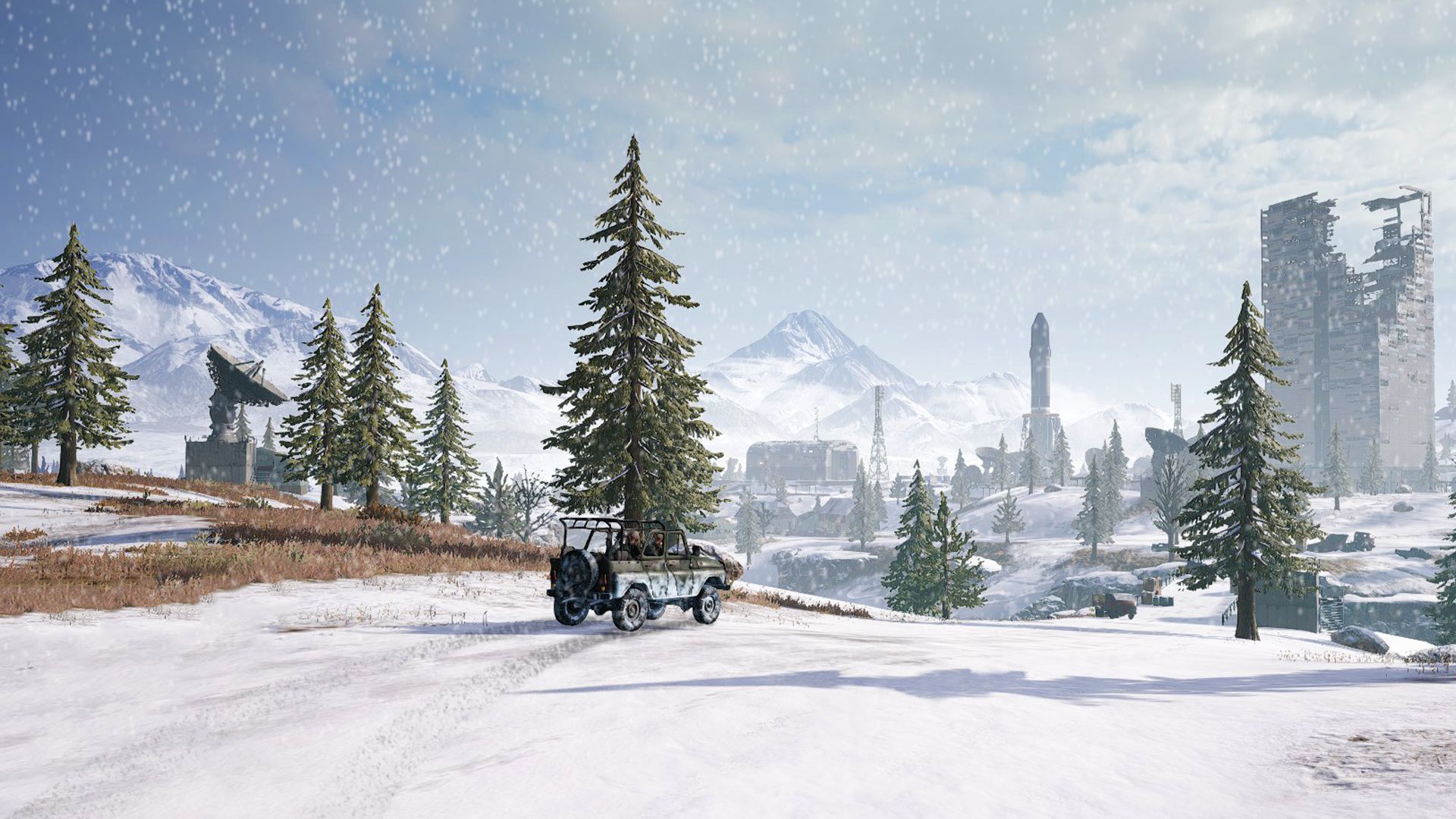 Buggy PUBG sotto pioggia notturna, 1920x1080 Full HD, Desktop