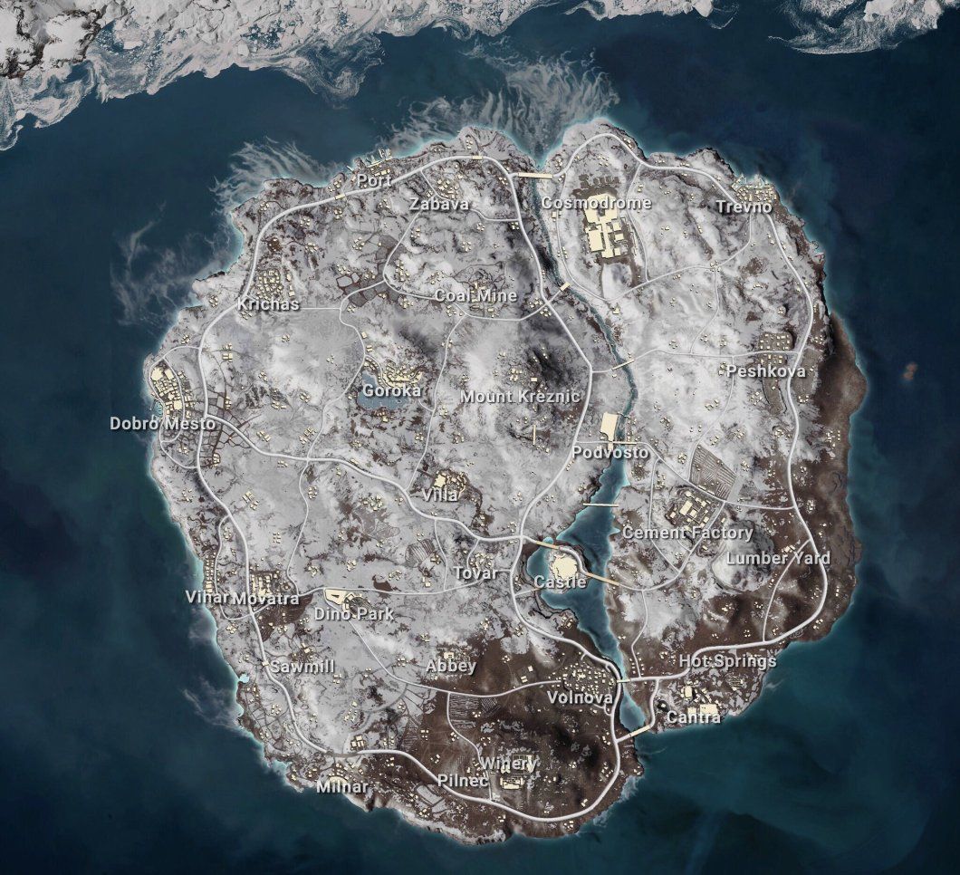 Paracadutisti PUBG mappa vista aerea, 1920x1080 Full HD, PC Desktop