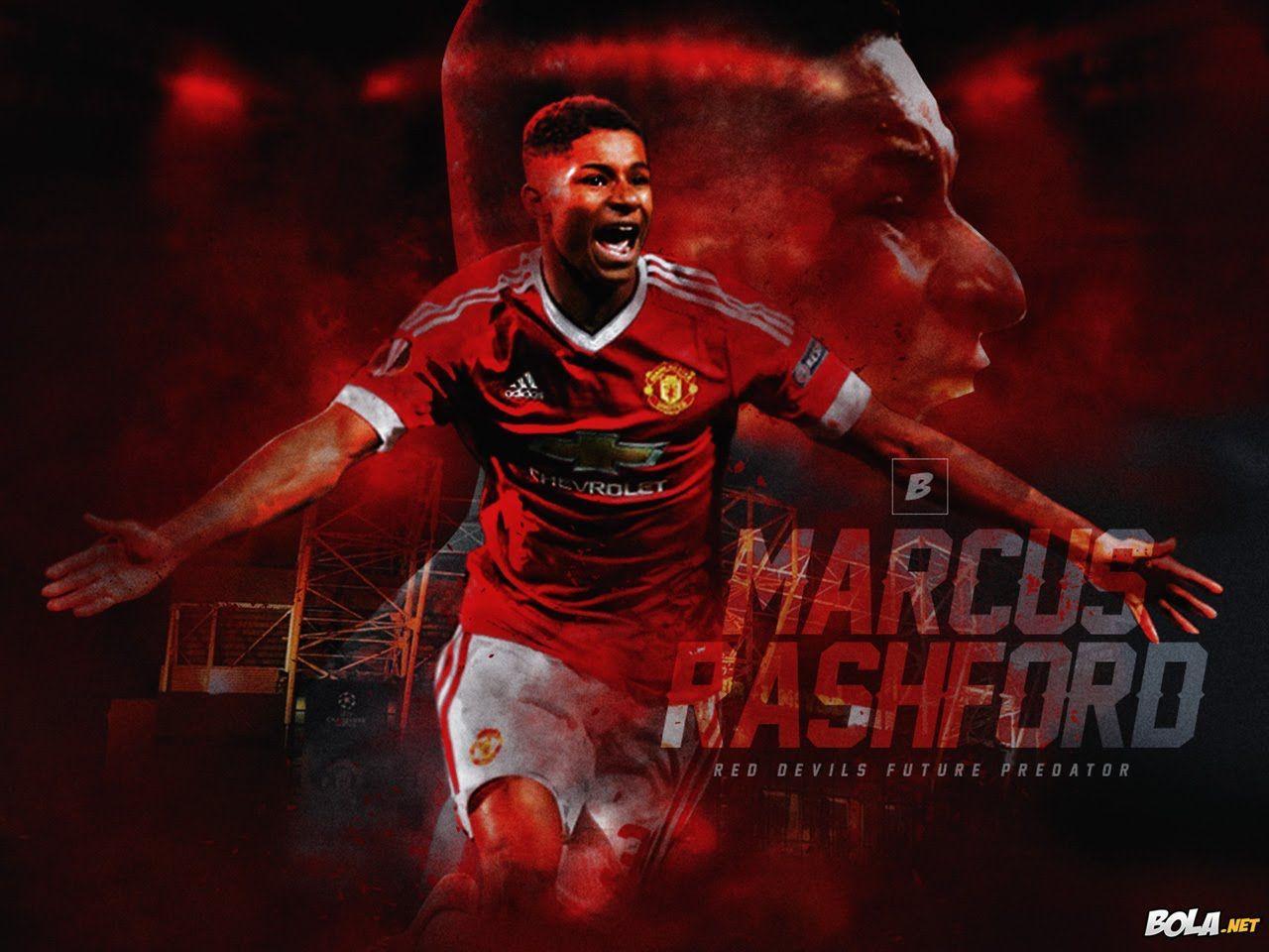 Marcus Rashford Manchester United, 1280x960 HD, Desktop